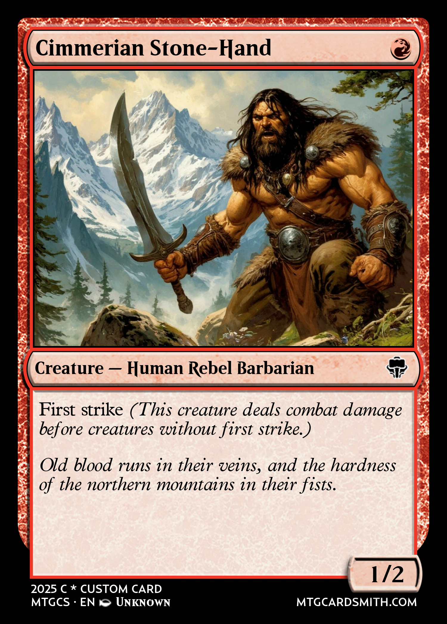 Cimmerian Stone-Hand