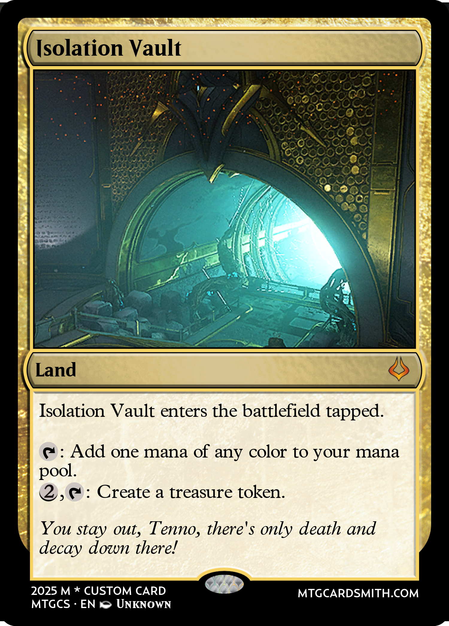Isolation Vault
