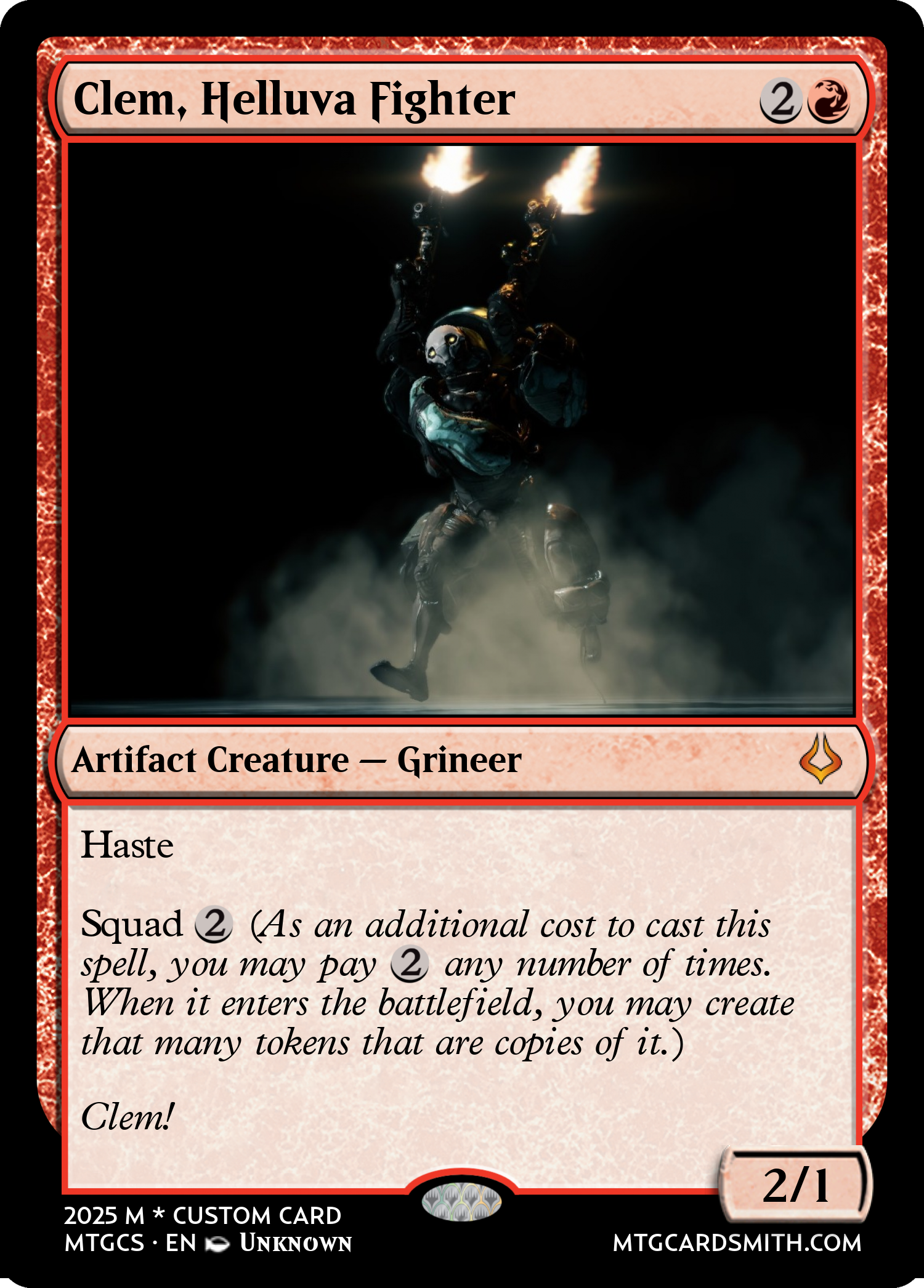 Clem, Helluva Fighter