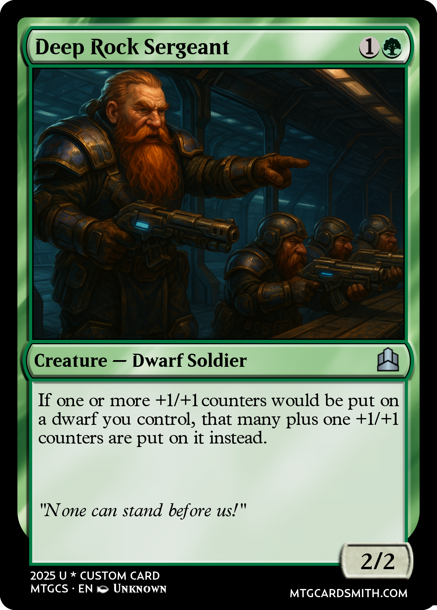 Deep Rock Sergeant