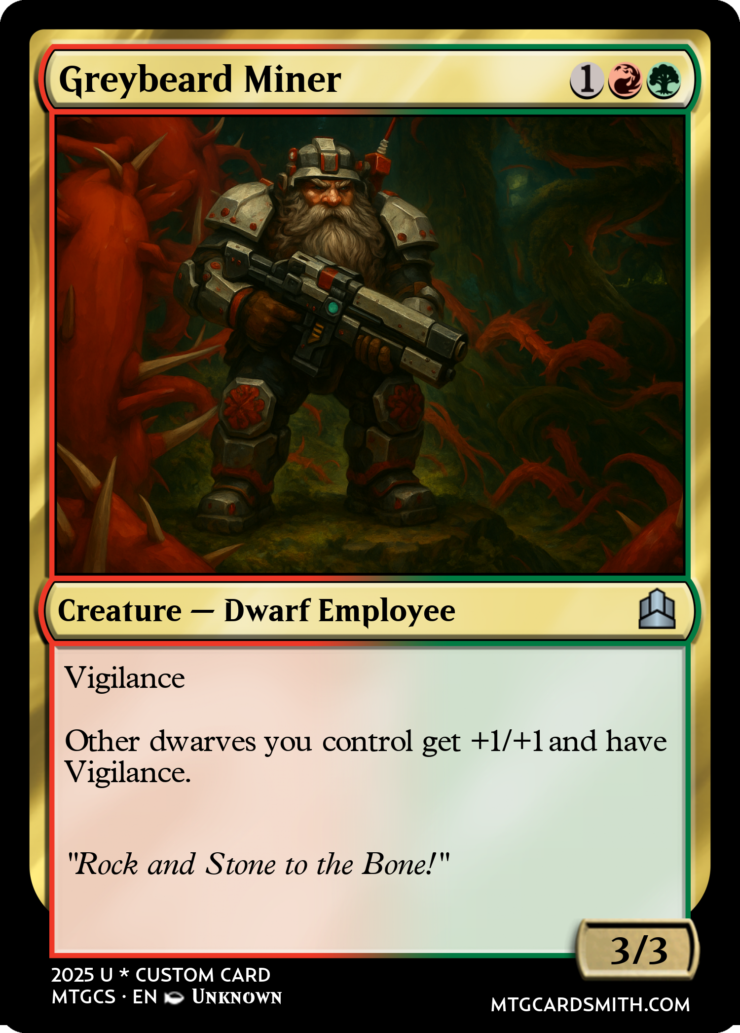 Greybeard Miner