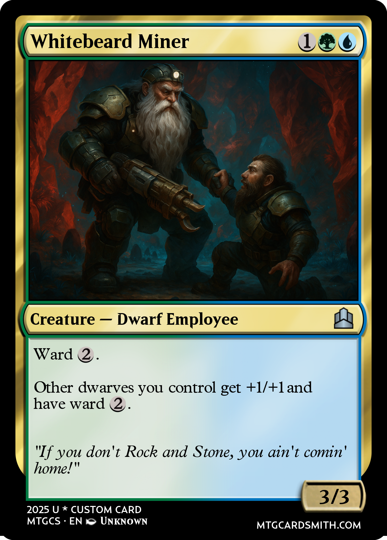 Whitebeard Miner