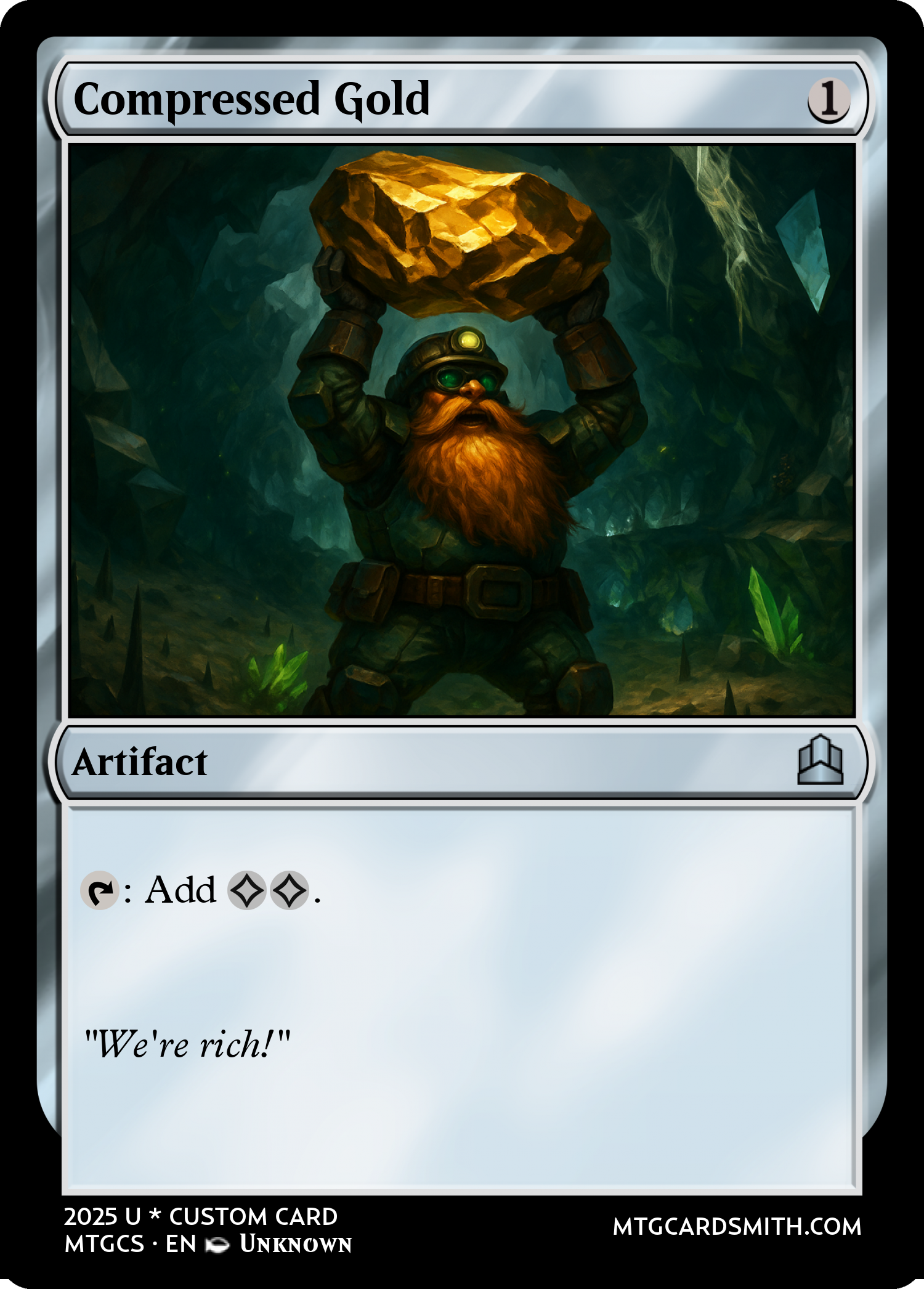 Compressed Gold