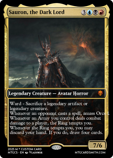 Sauron, the Dark Lord