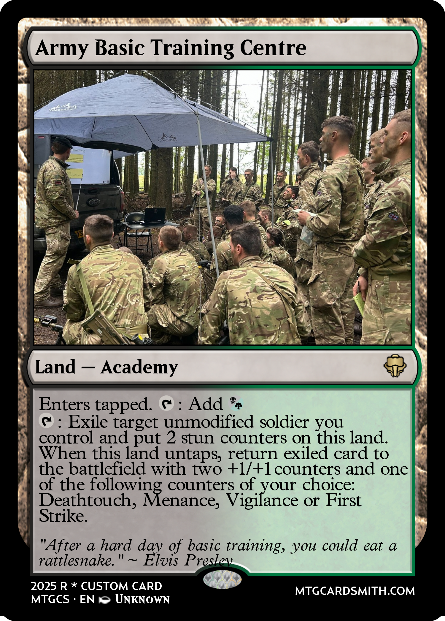 Army Basic Training Centre