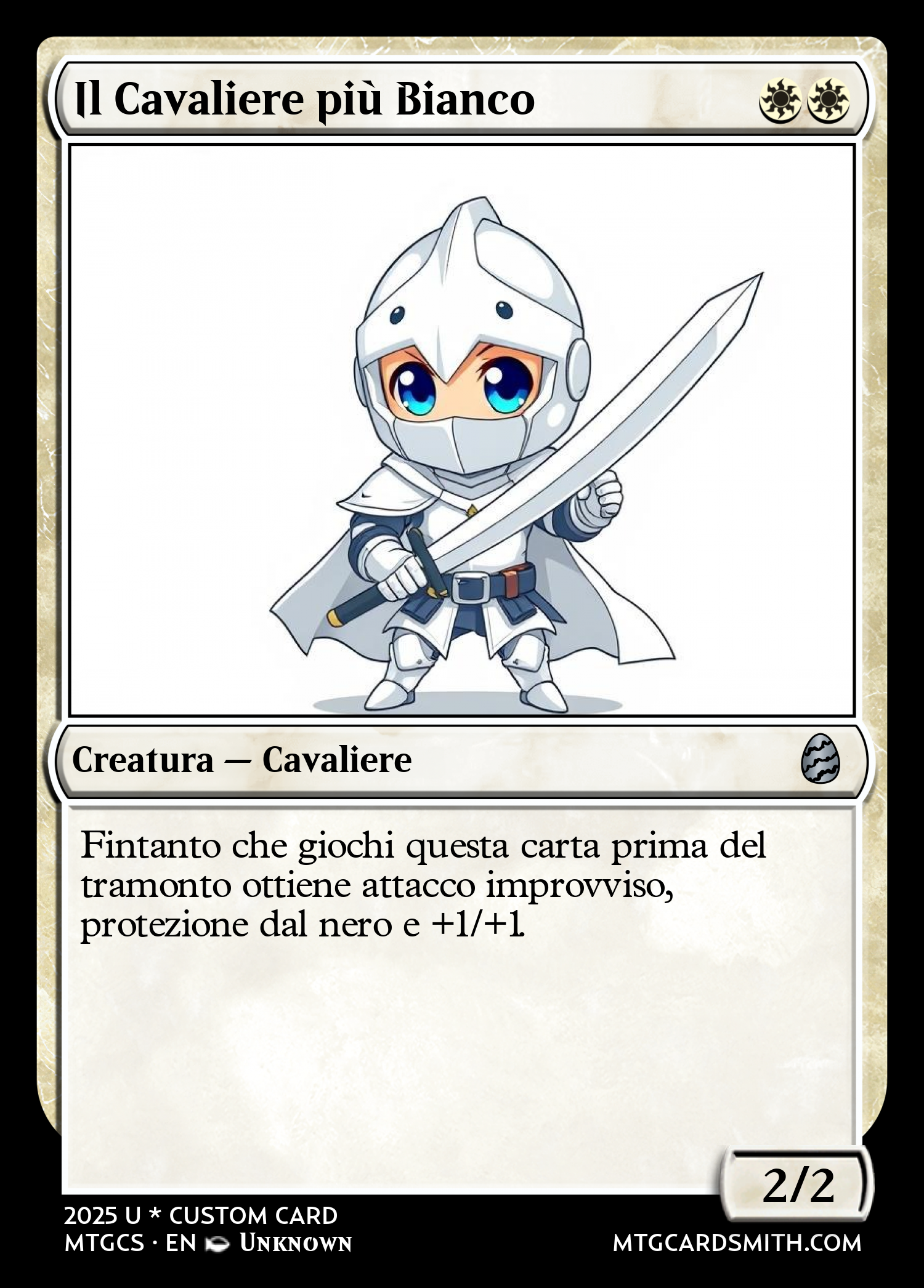 Il Cavaliere più Bianco