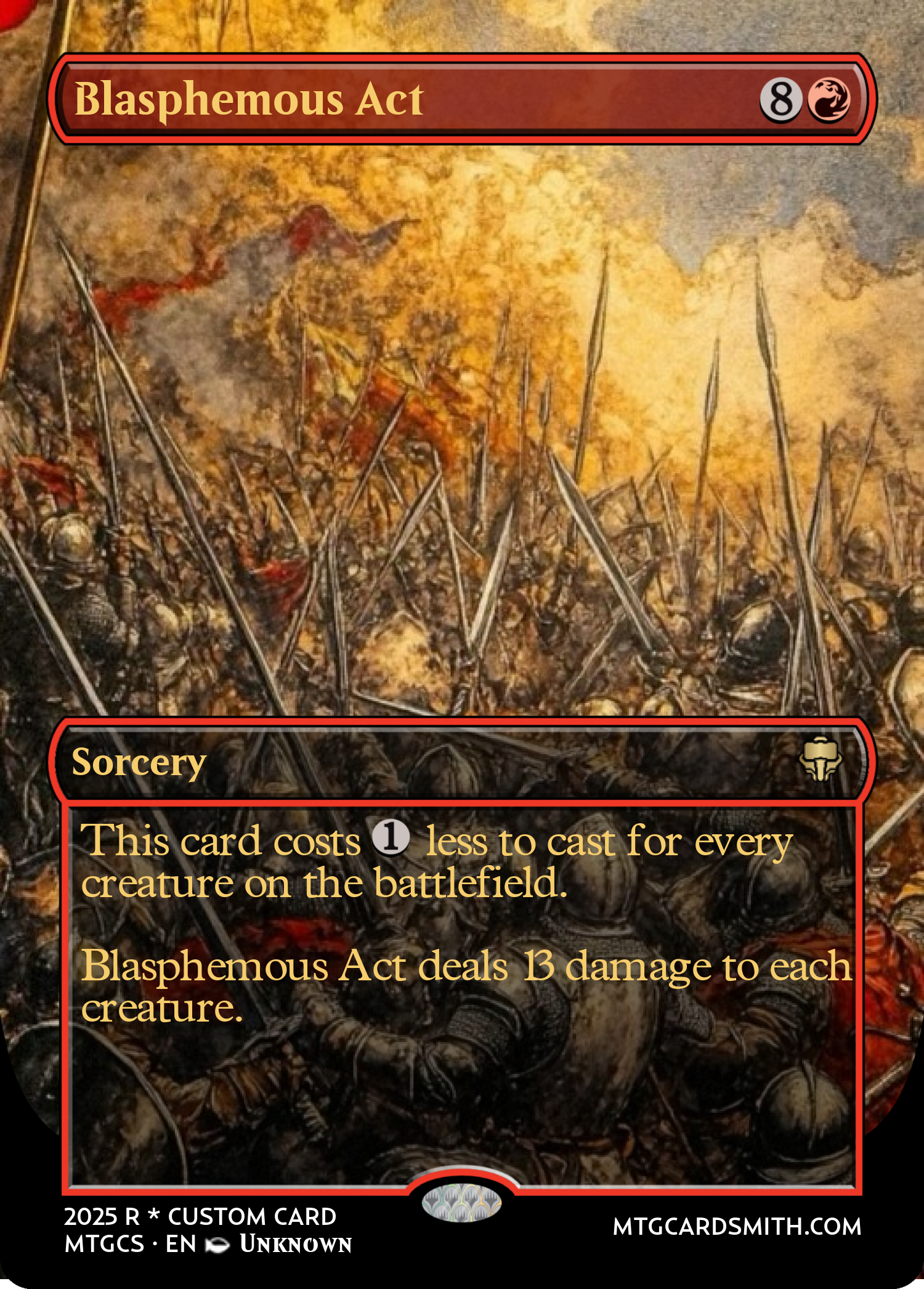 Blasphemous Act 