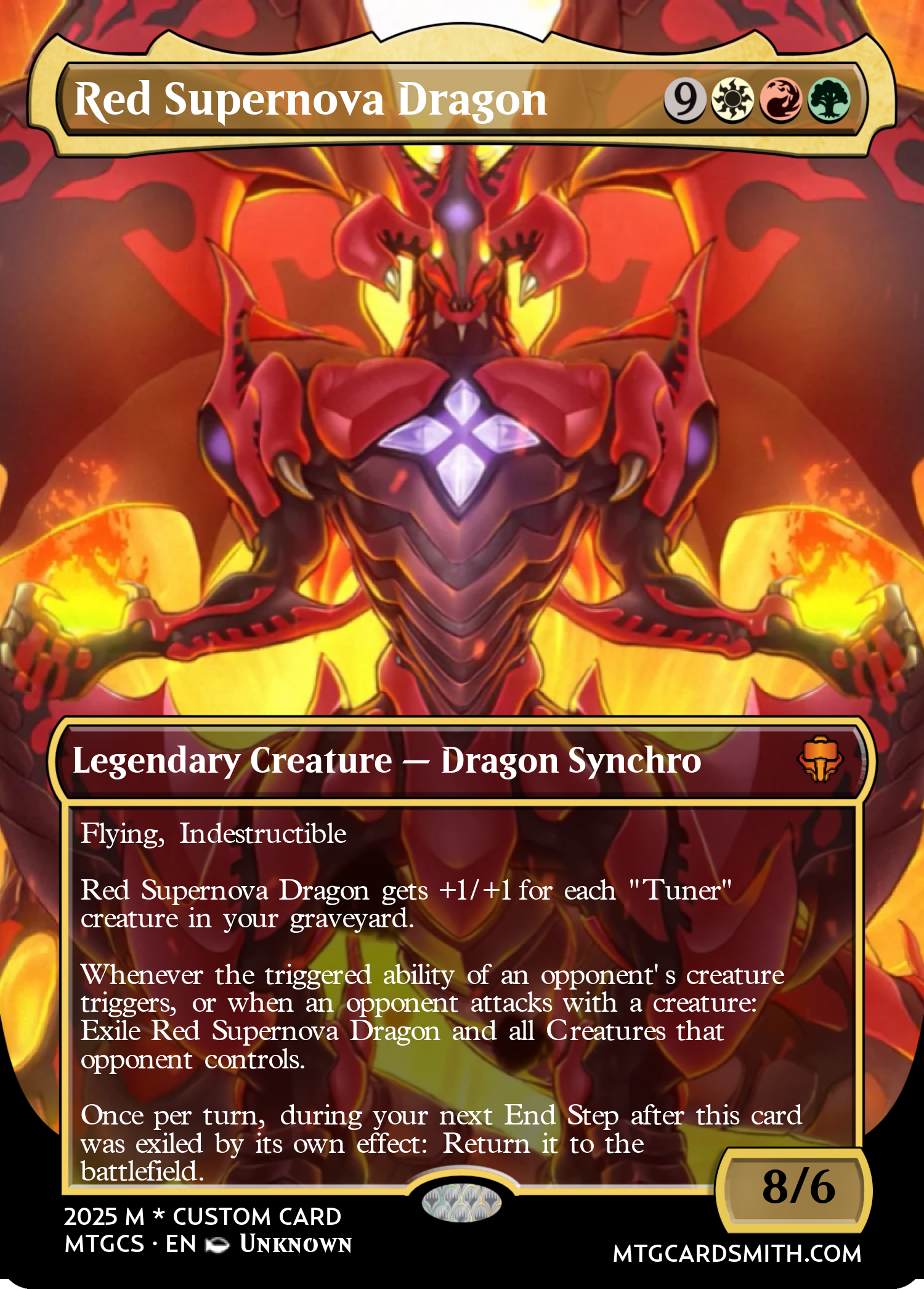 Red Supernova Dragon