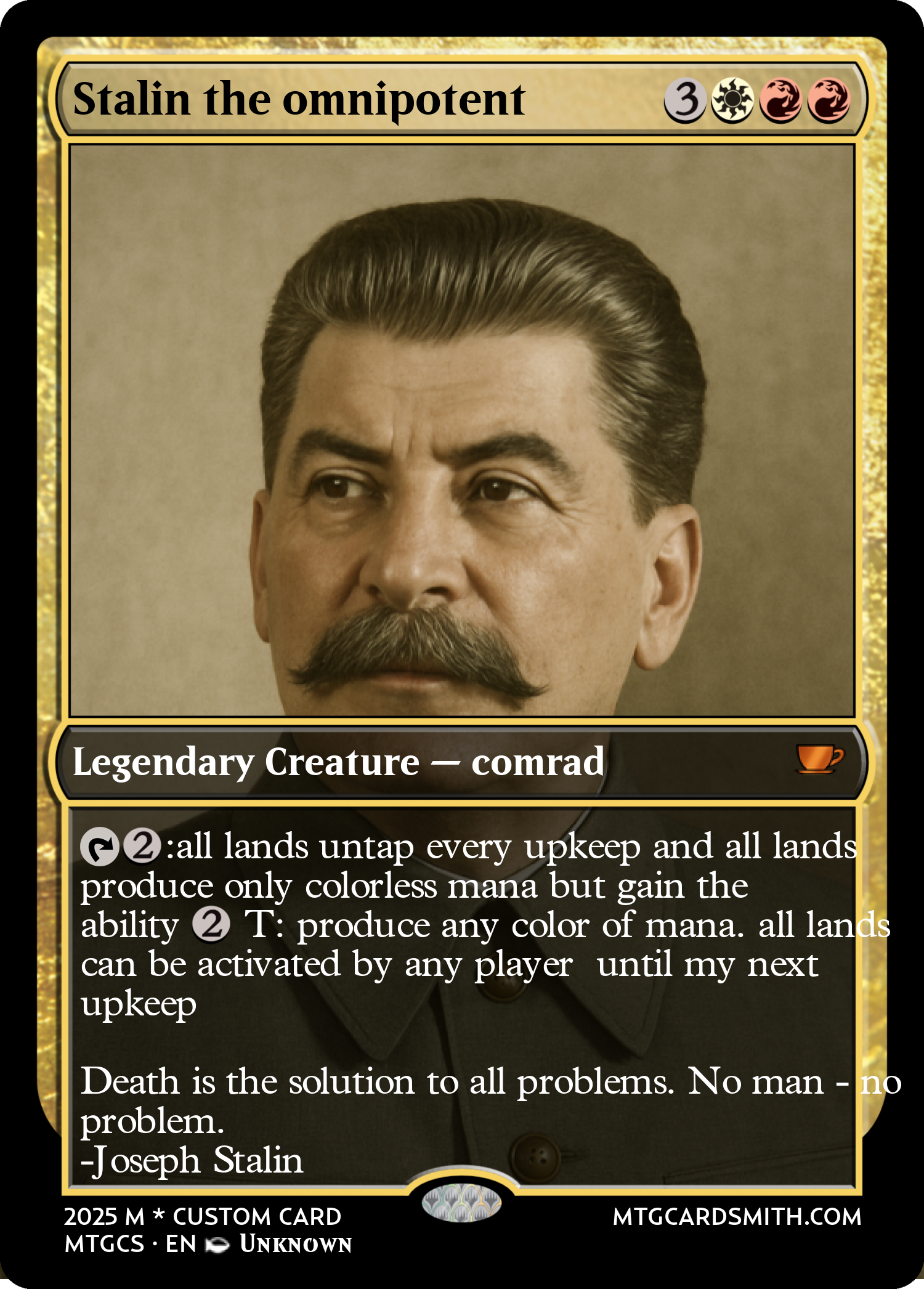 Stalin the omnipotent