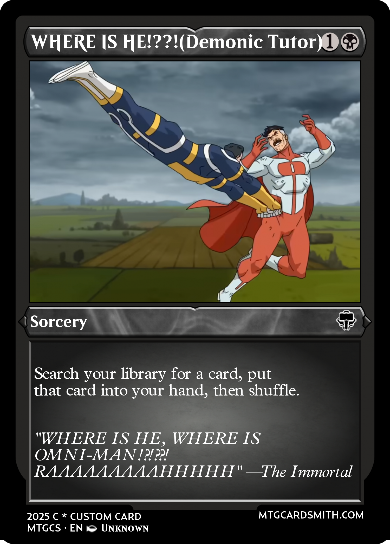 WHERE IS HE!??!(Demonic Tutor)