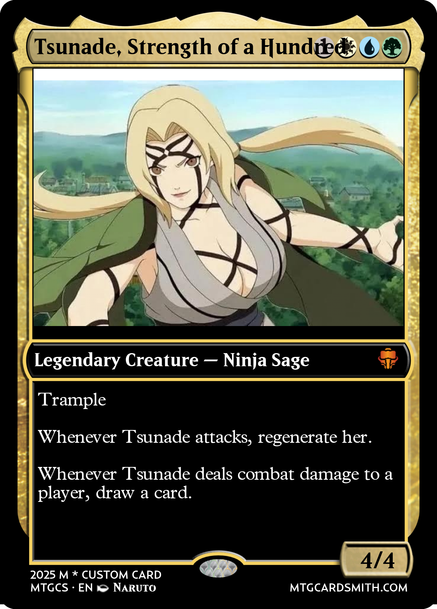 Tsunade, Strength of a Hundred
