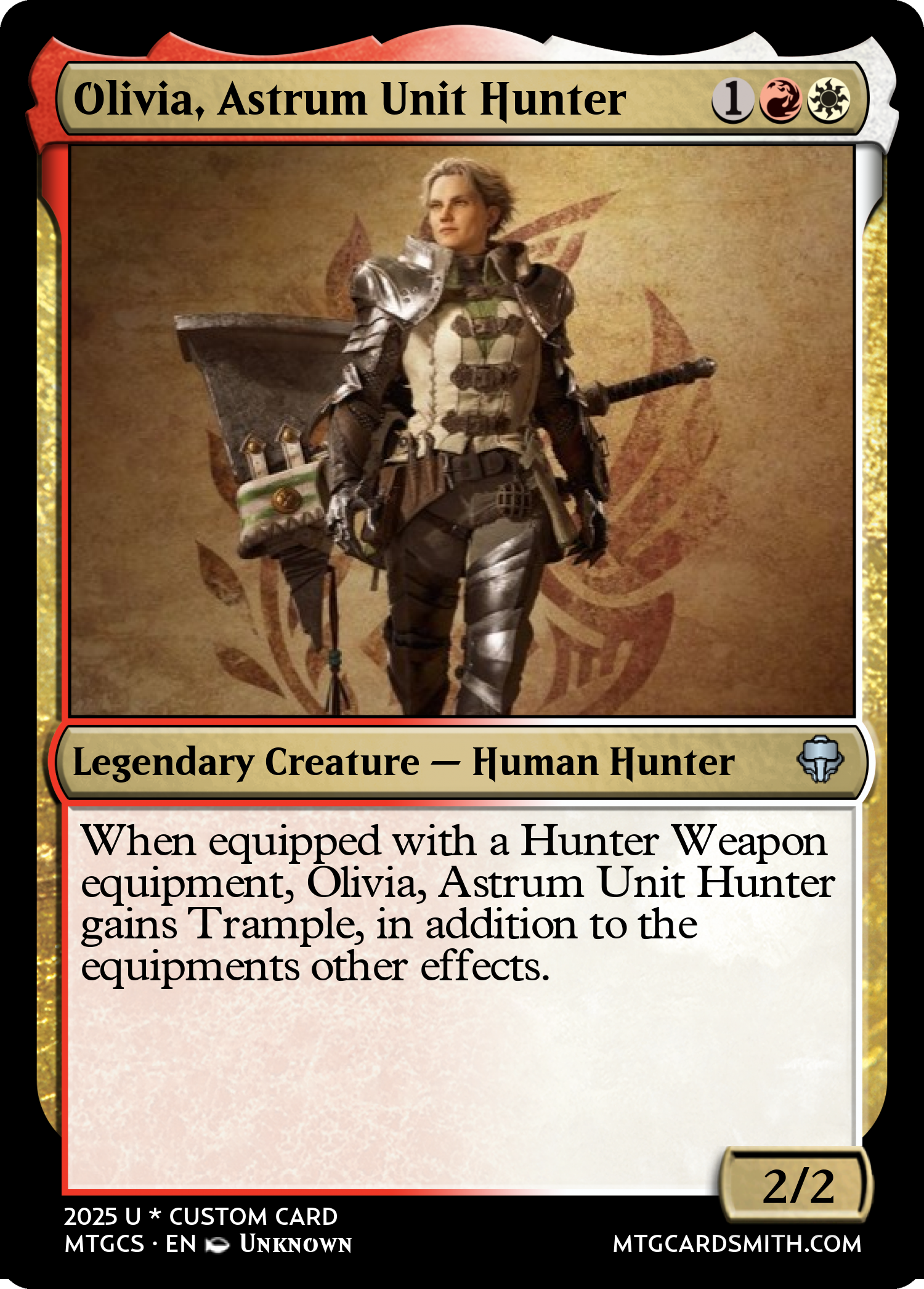 Olivia, Astrum Unit Hunter