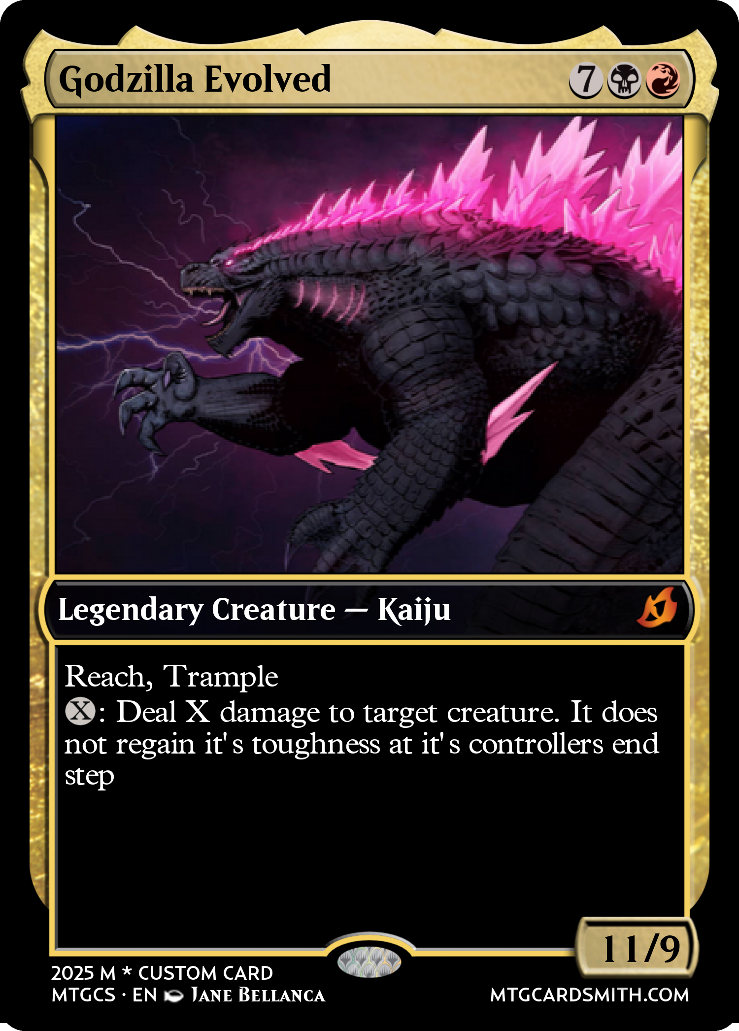 Godzilla Evolved