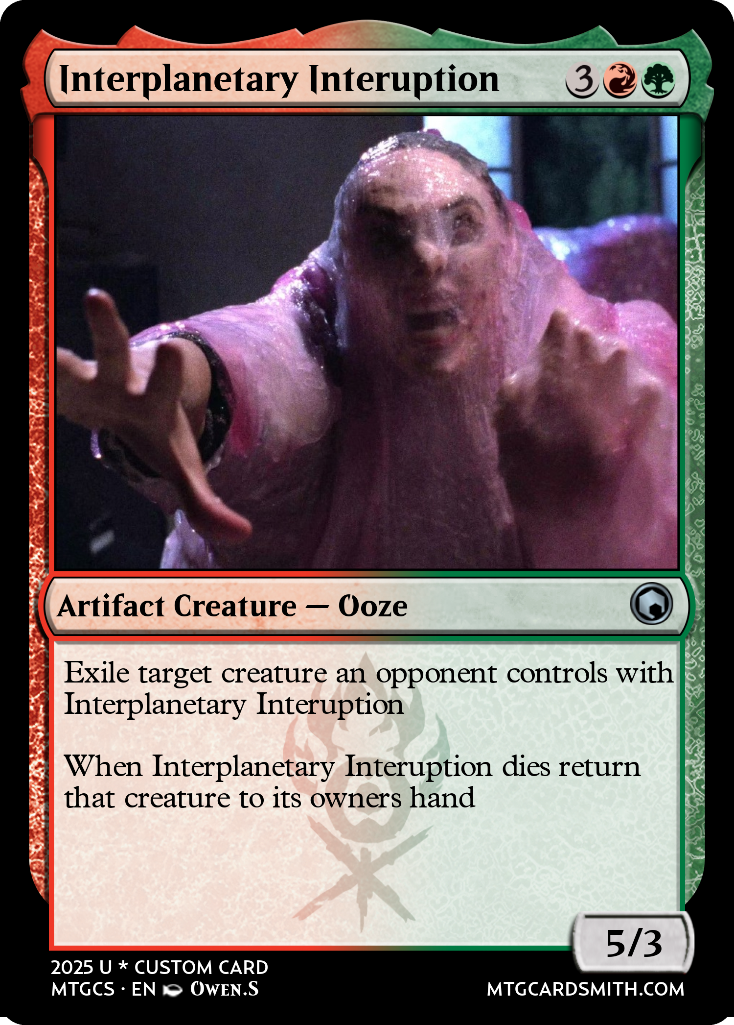 Interplanetary Interuption