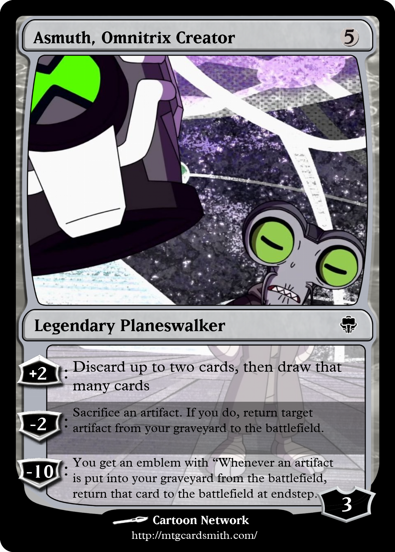 Asmuth, Omnitrix Creator