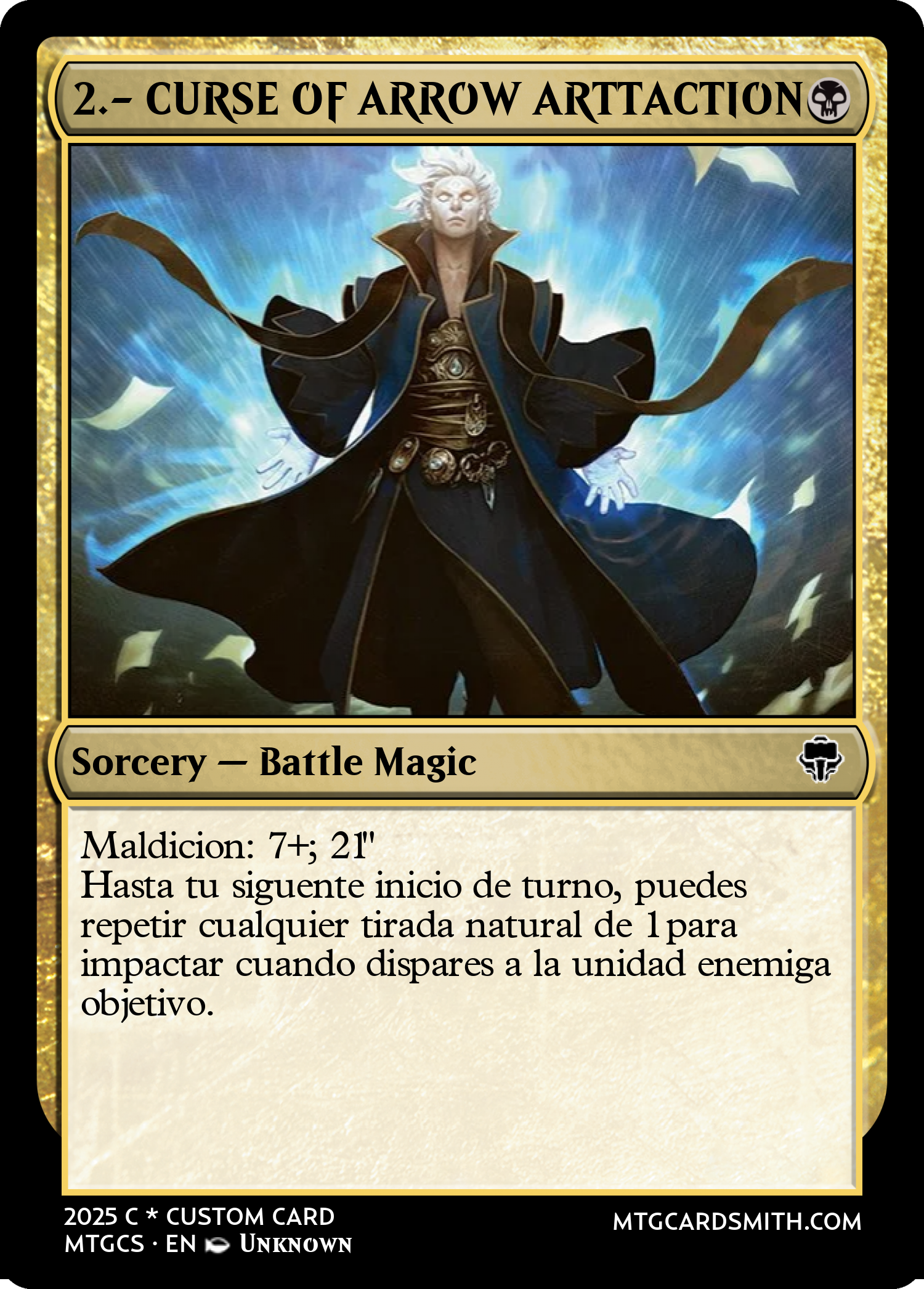 2.- CURSE OF ARROW ARTTACTION