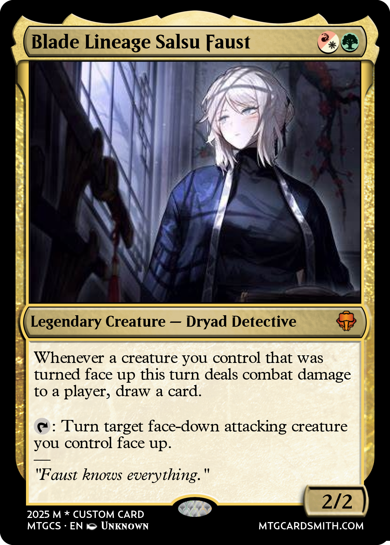 Blade Lineage Salsu Faust