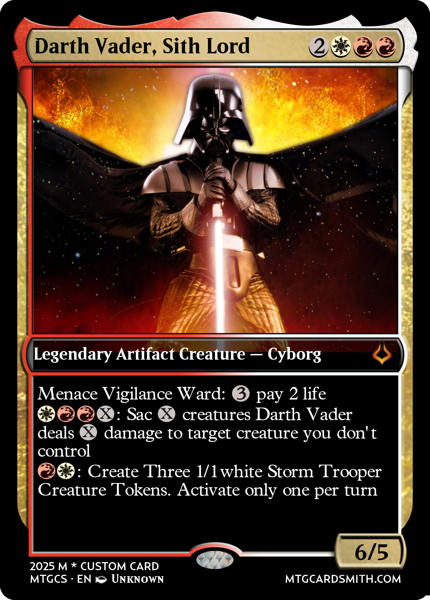 Darth Vader, Sith Lord