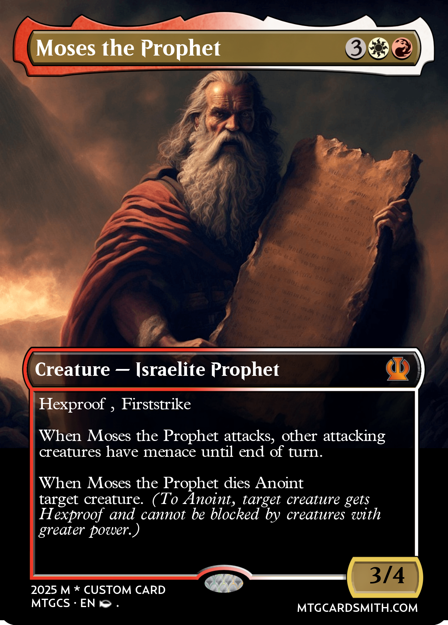 Moses the Prophet