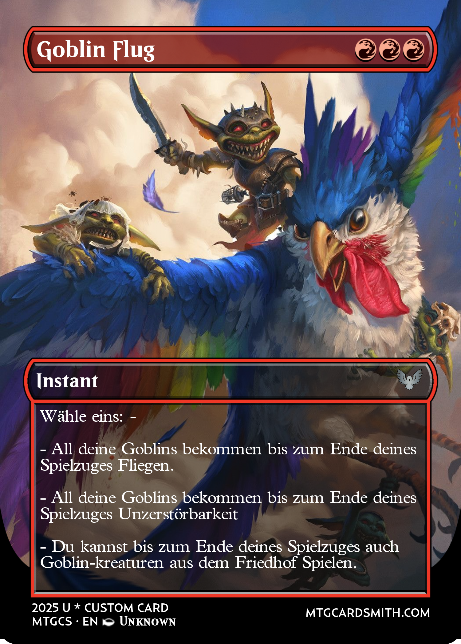 Goblin Flug 