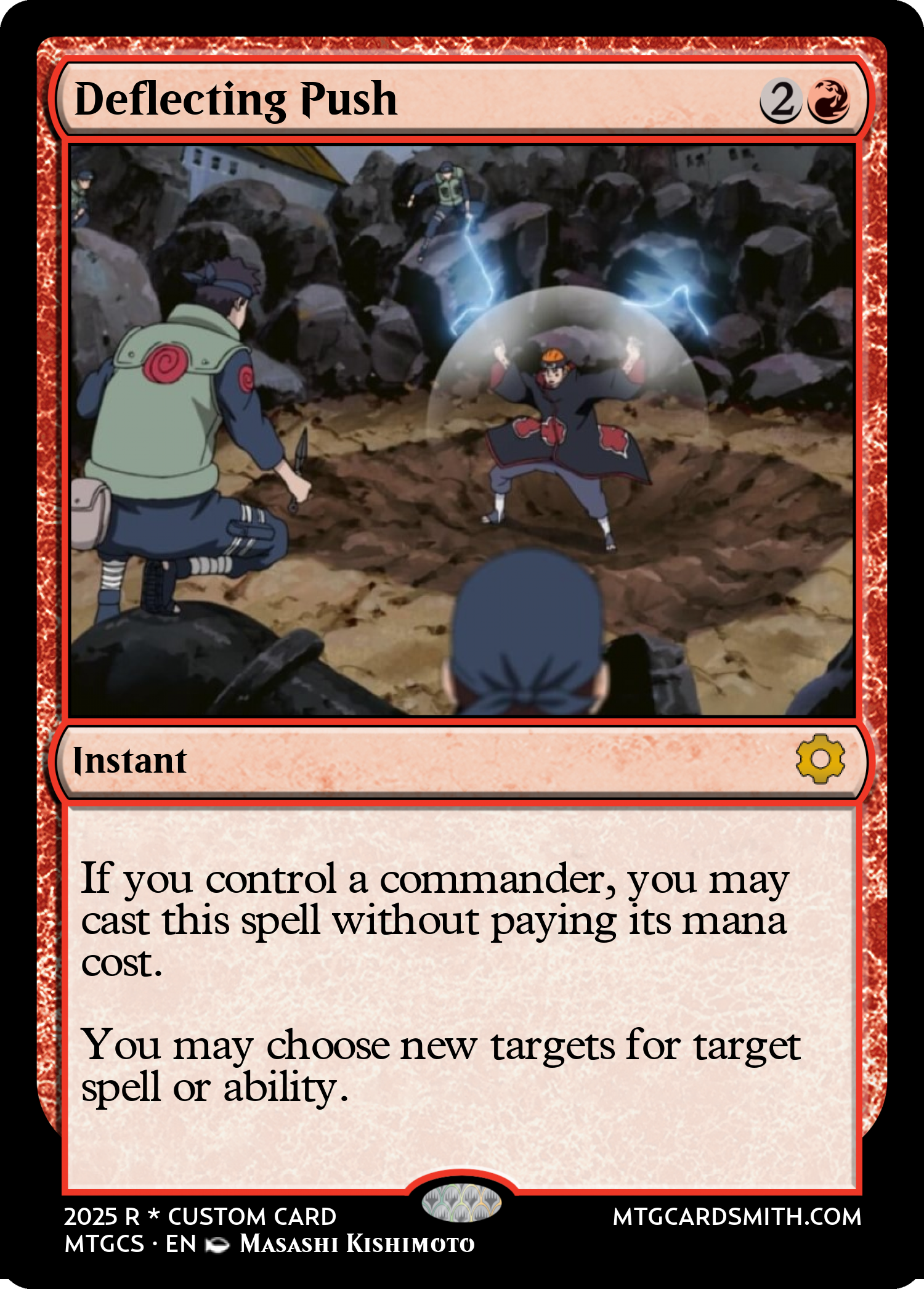 Deflecting Push