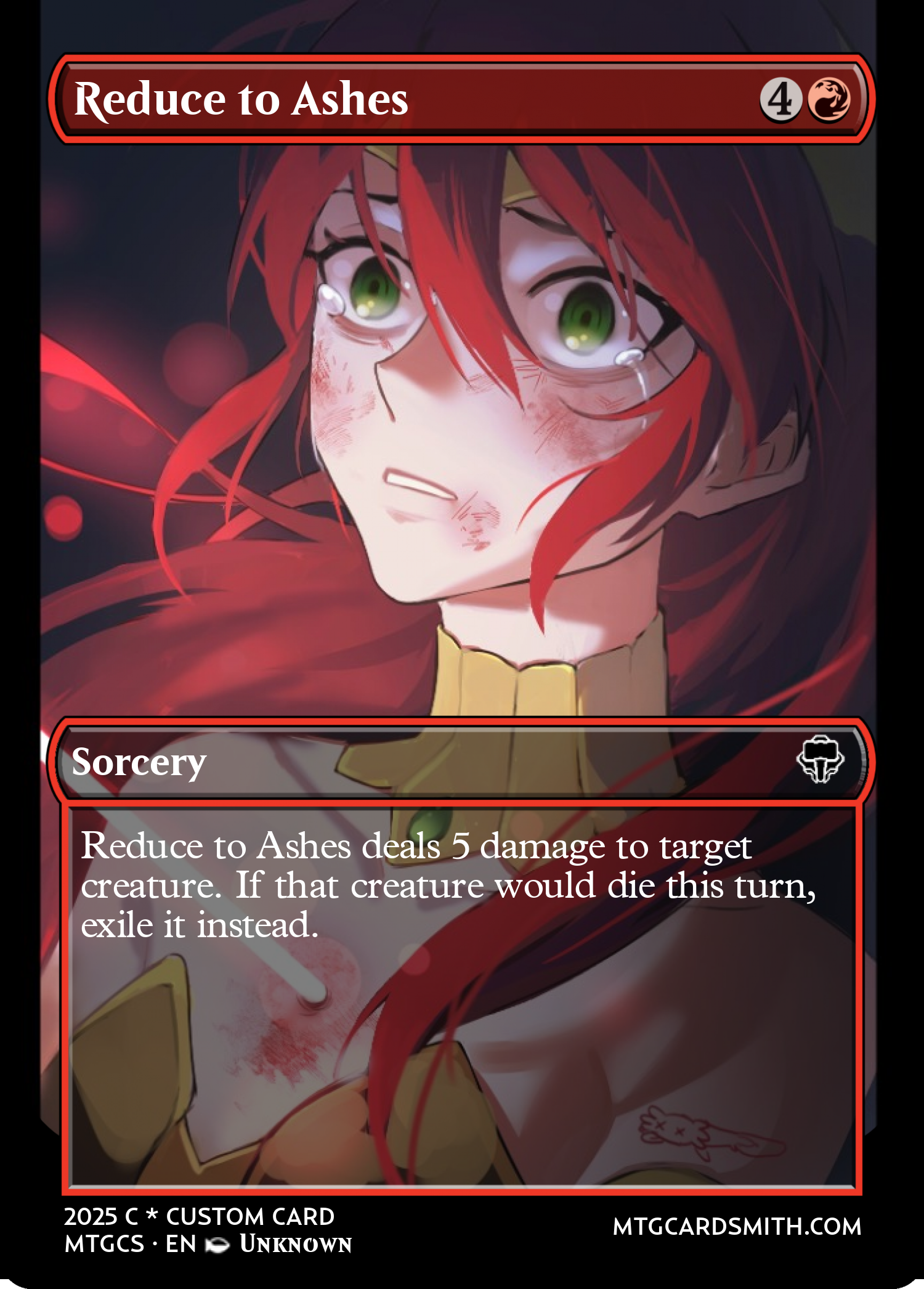 Reduce to Ashes