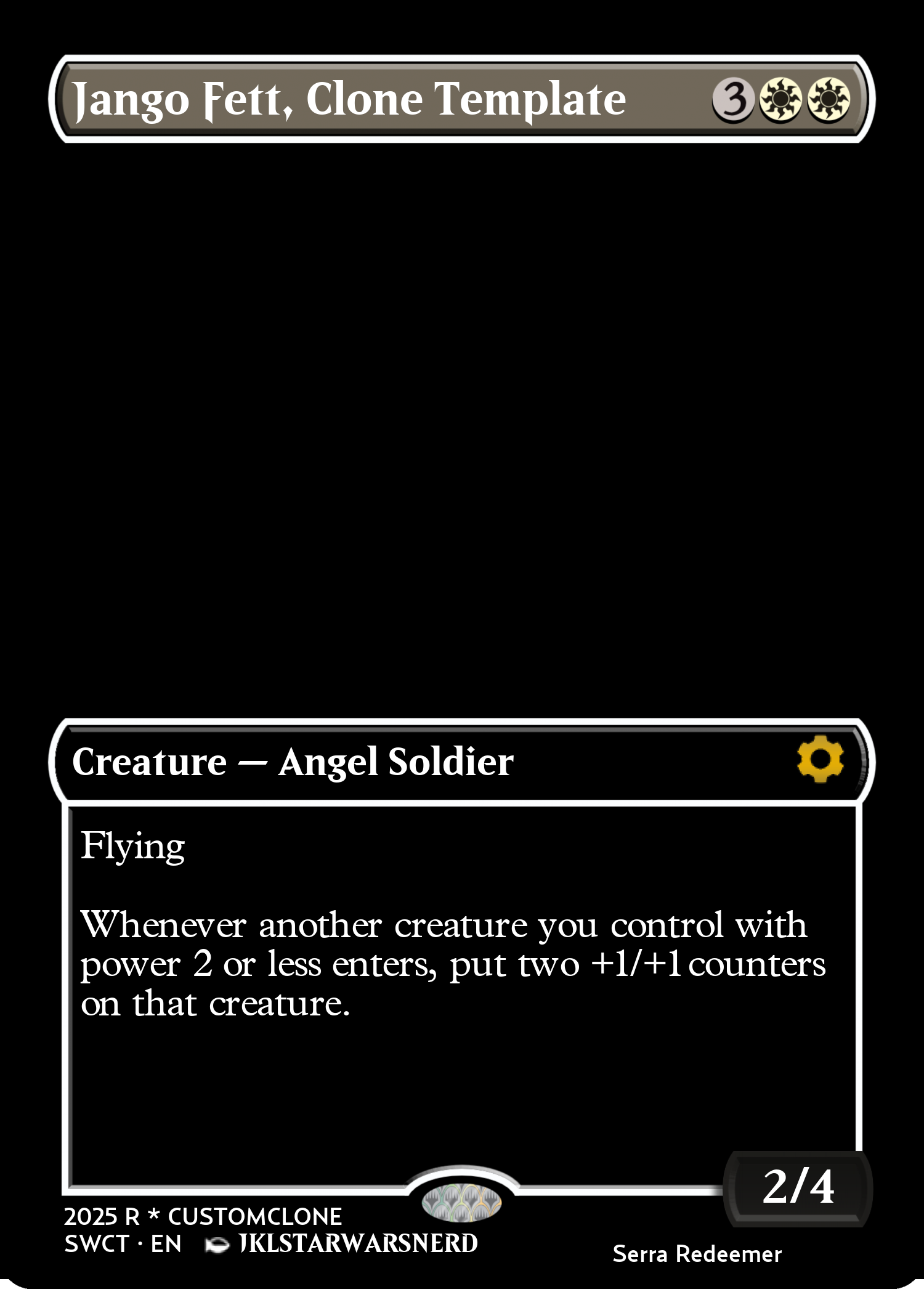 Jango Fett, Clone Template 