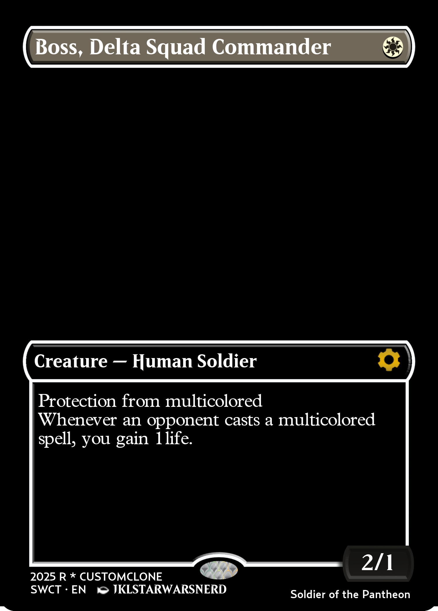 Boss, Delta Squad Commander 