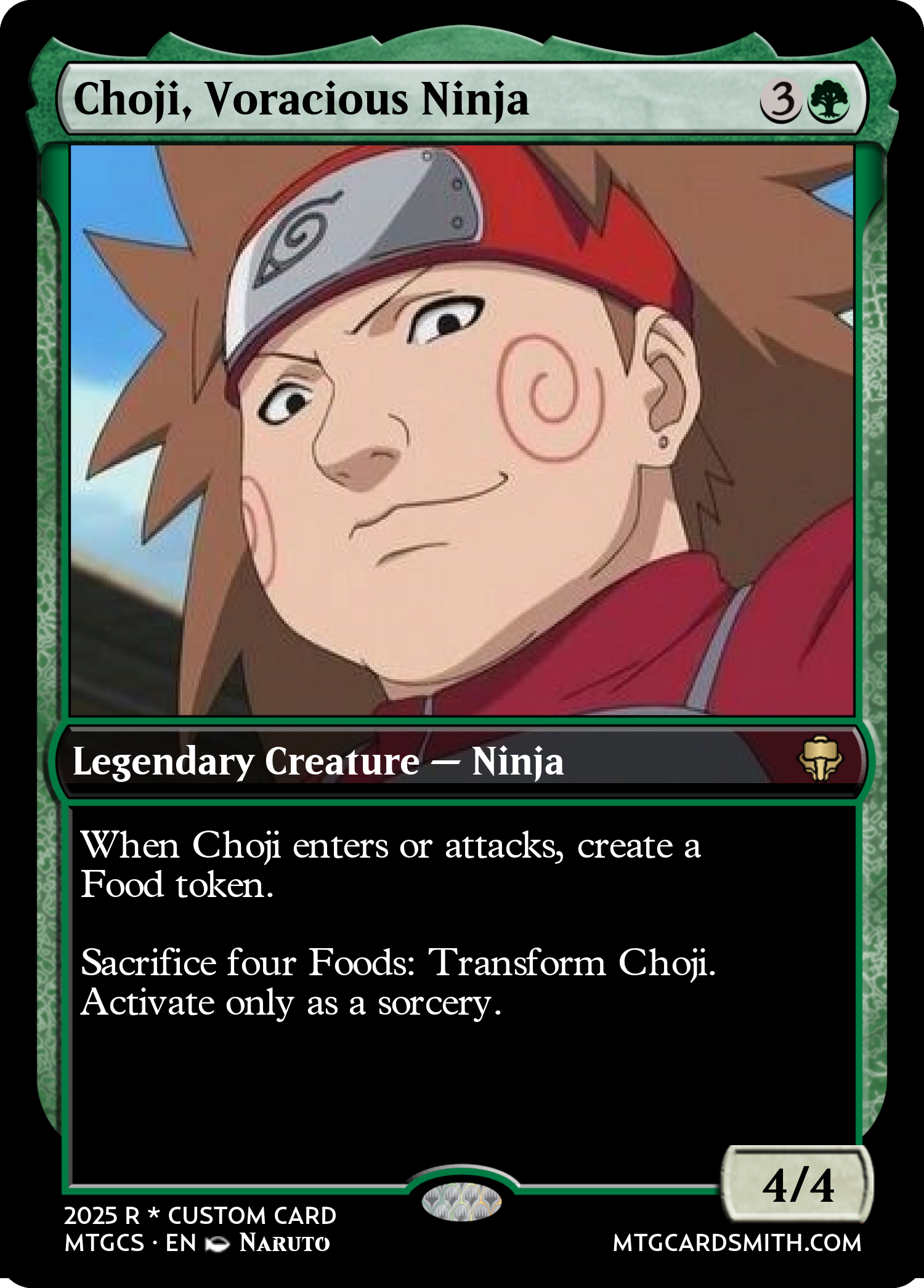 Choji, Voracious Ninja