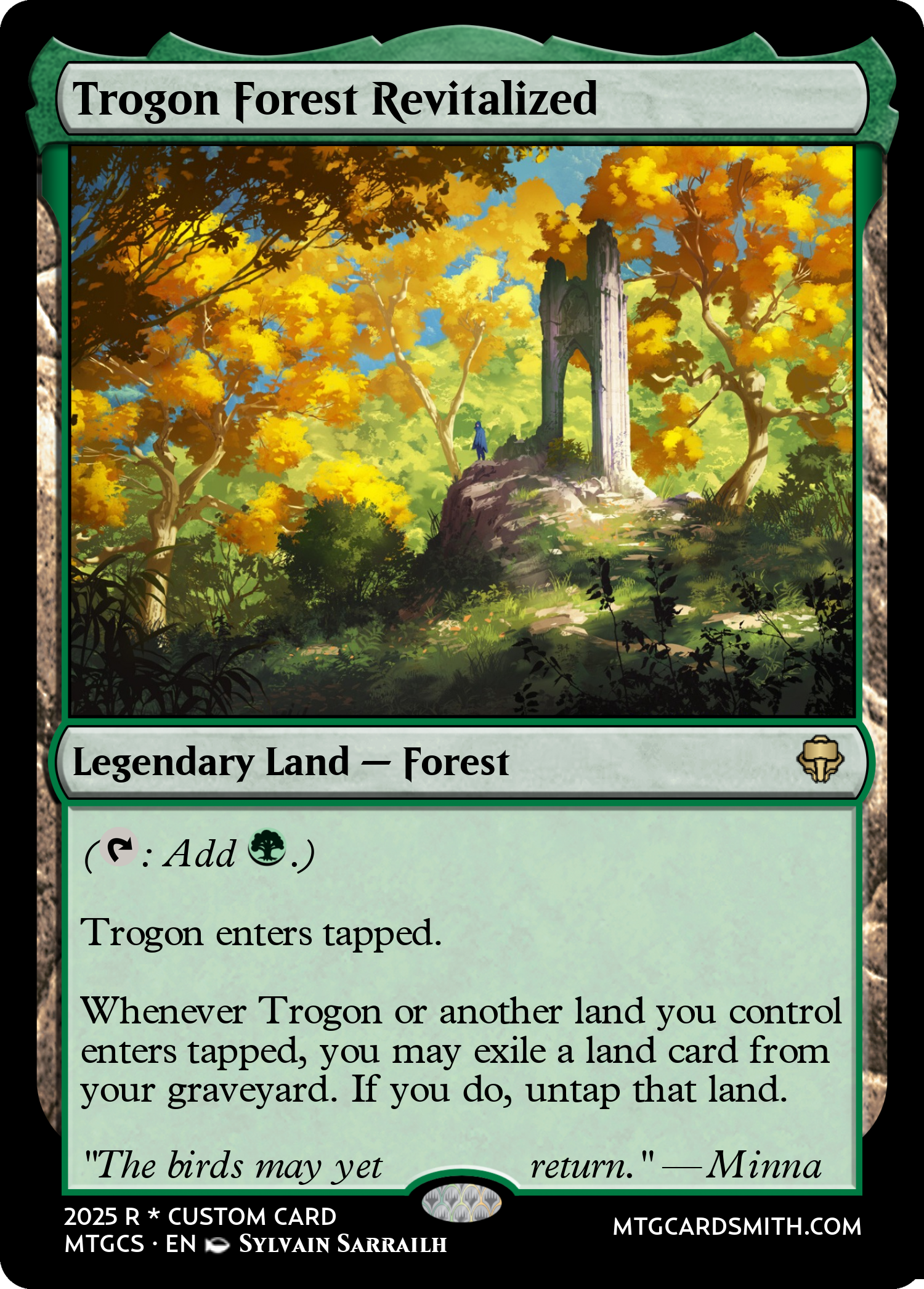 Trogon Forest Revitalized