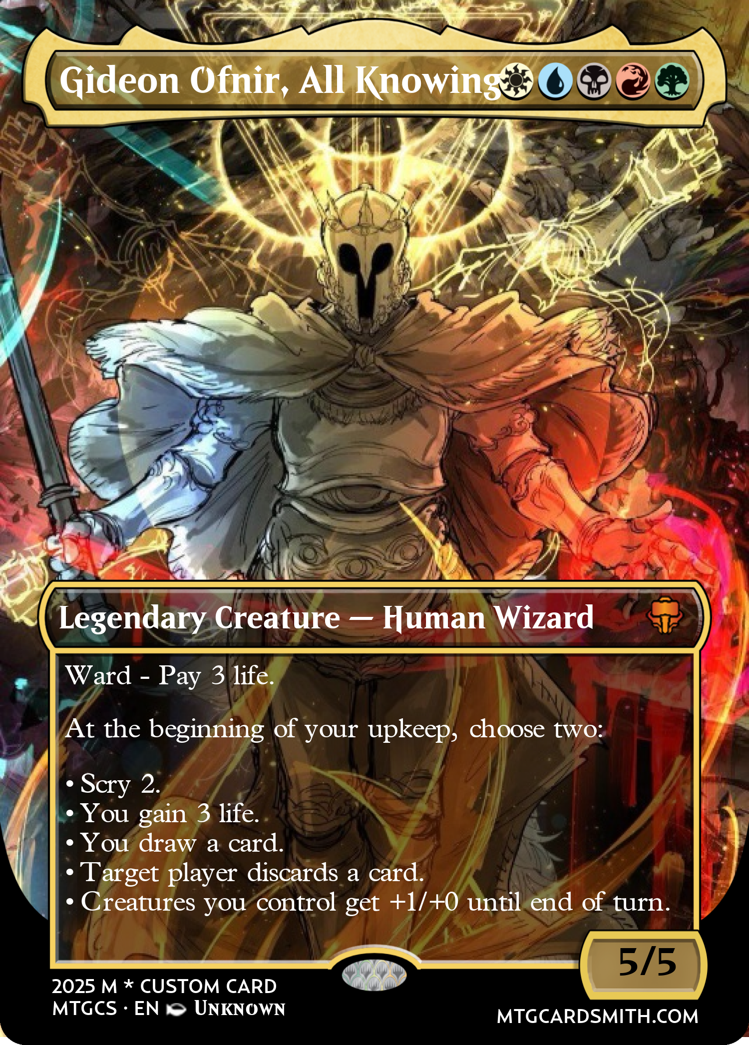 Gideon Ofnir, All Knowing