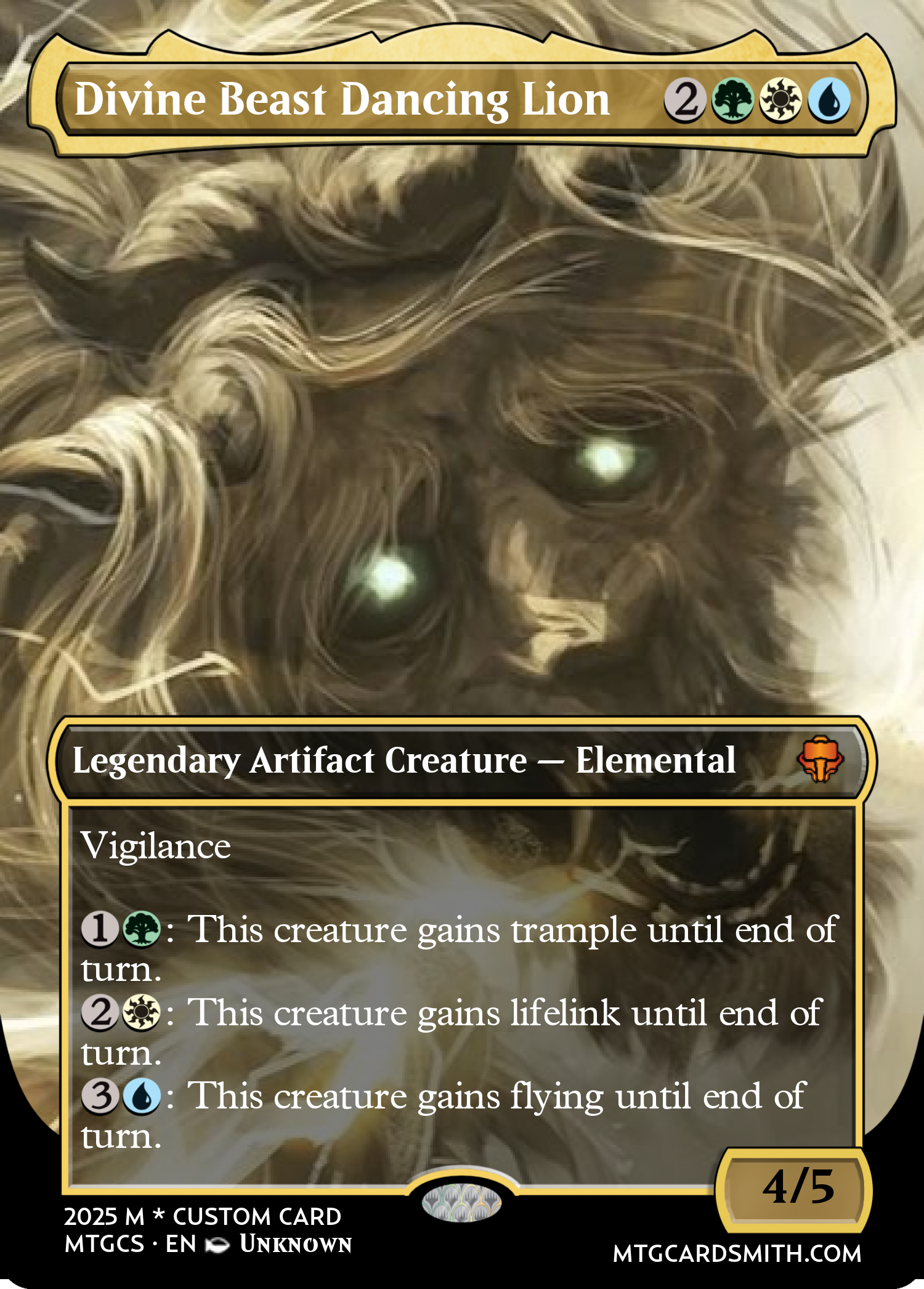 Divine Beast Dancing Lion