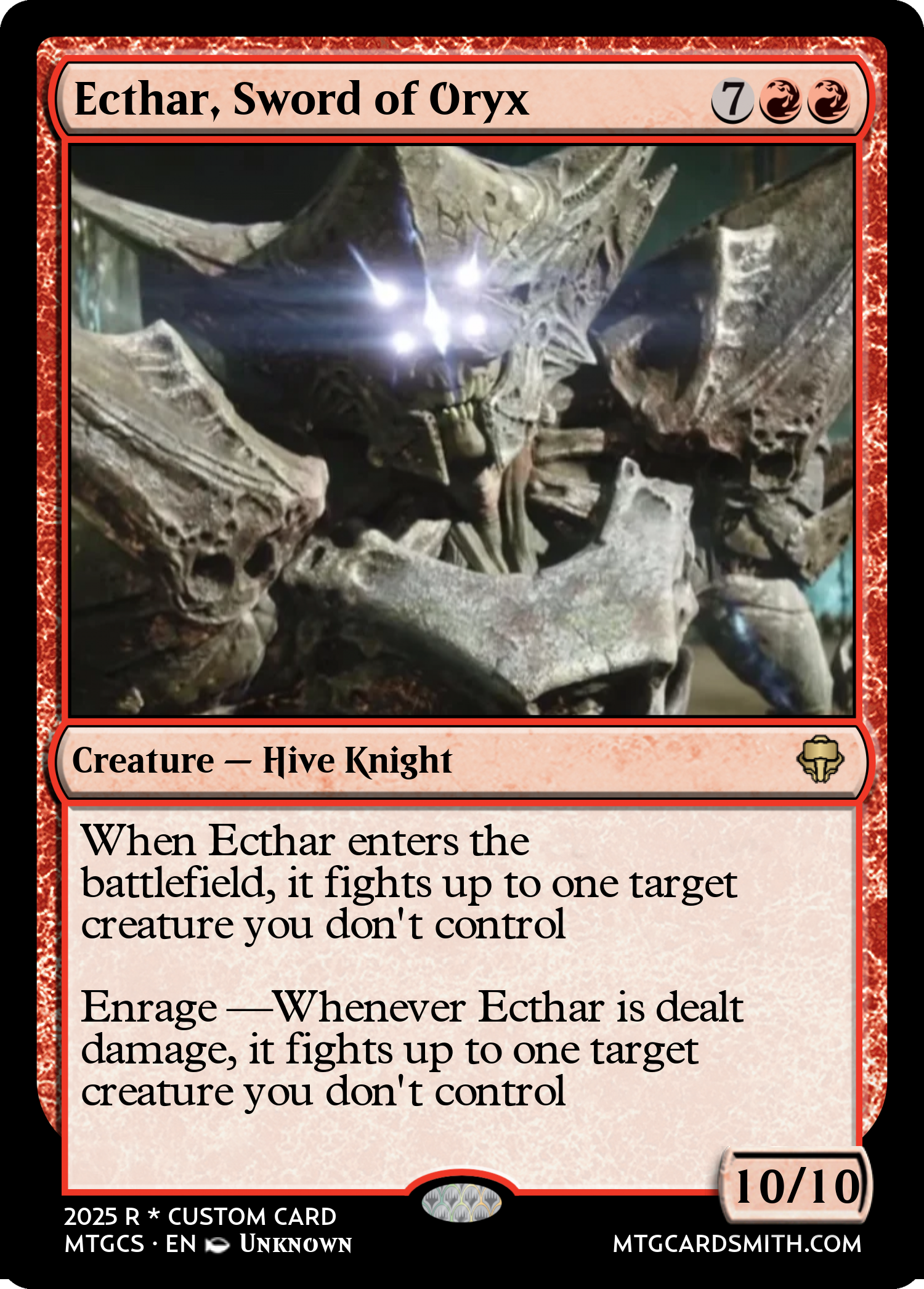 Ecthar, Sword of Oryx