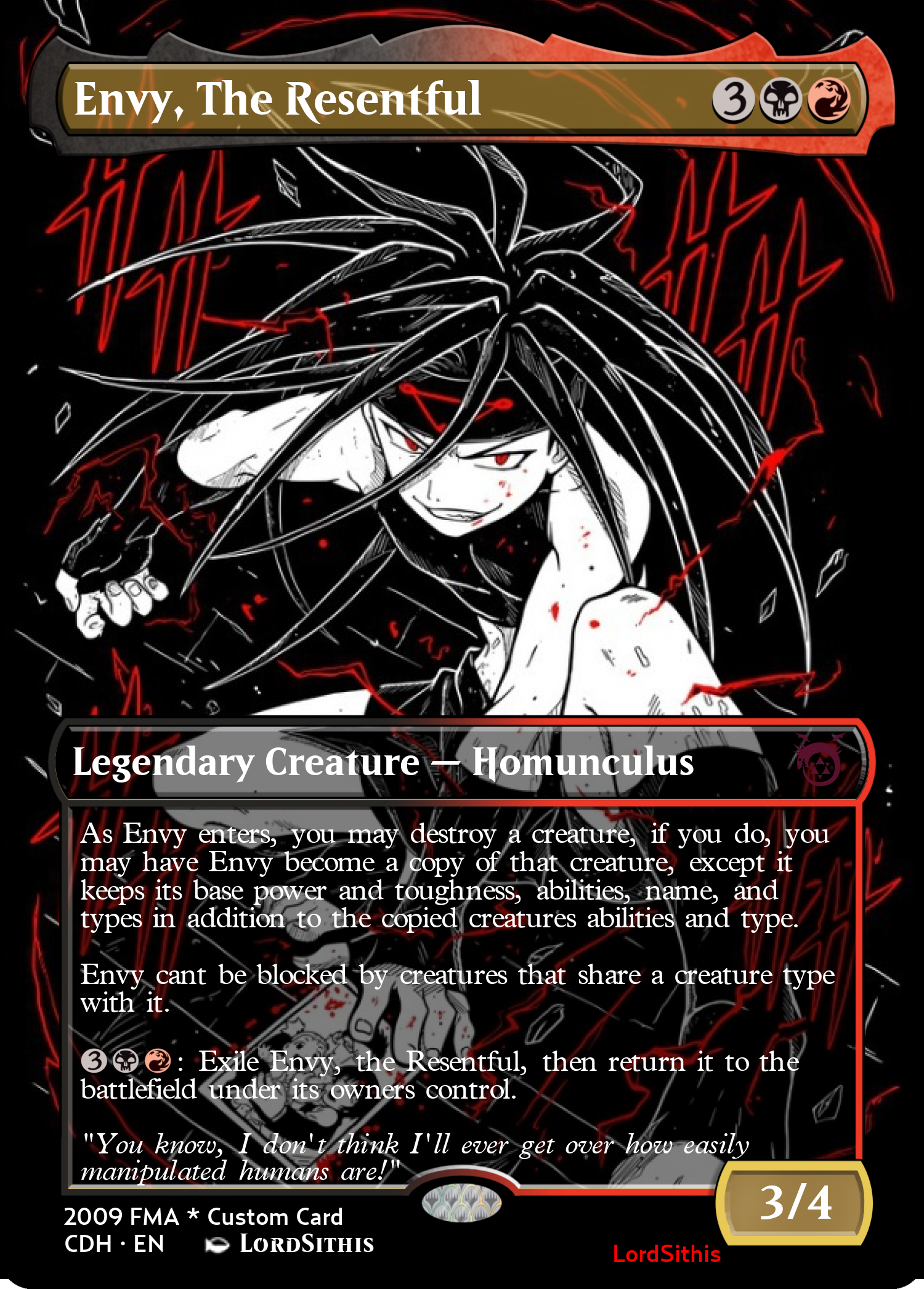 Envy, The Resentful