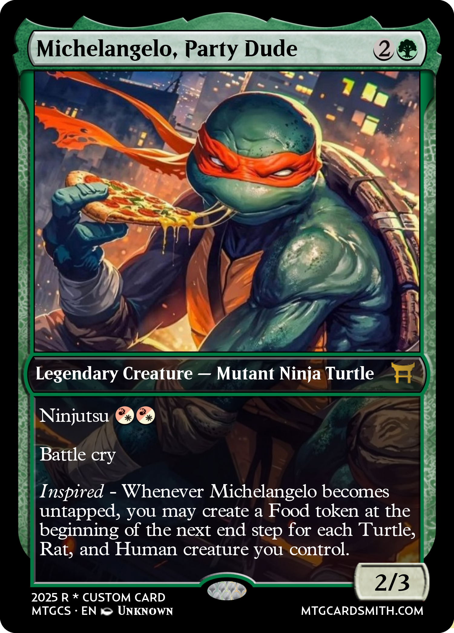 Michelangelo, Party Dude