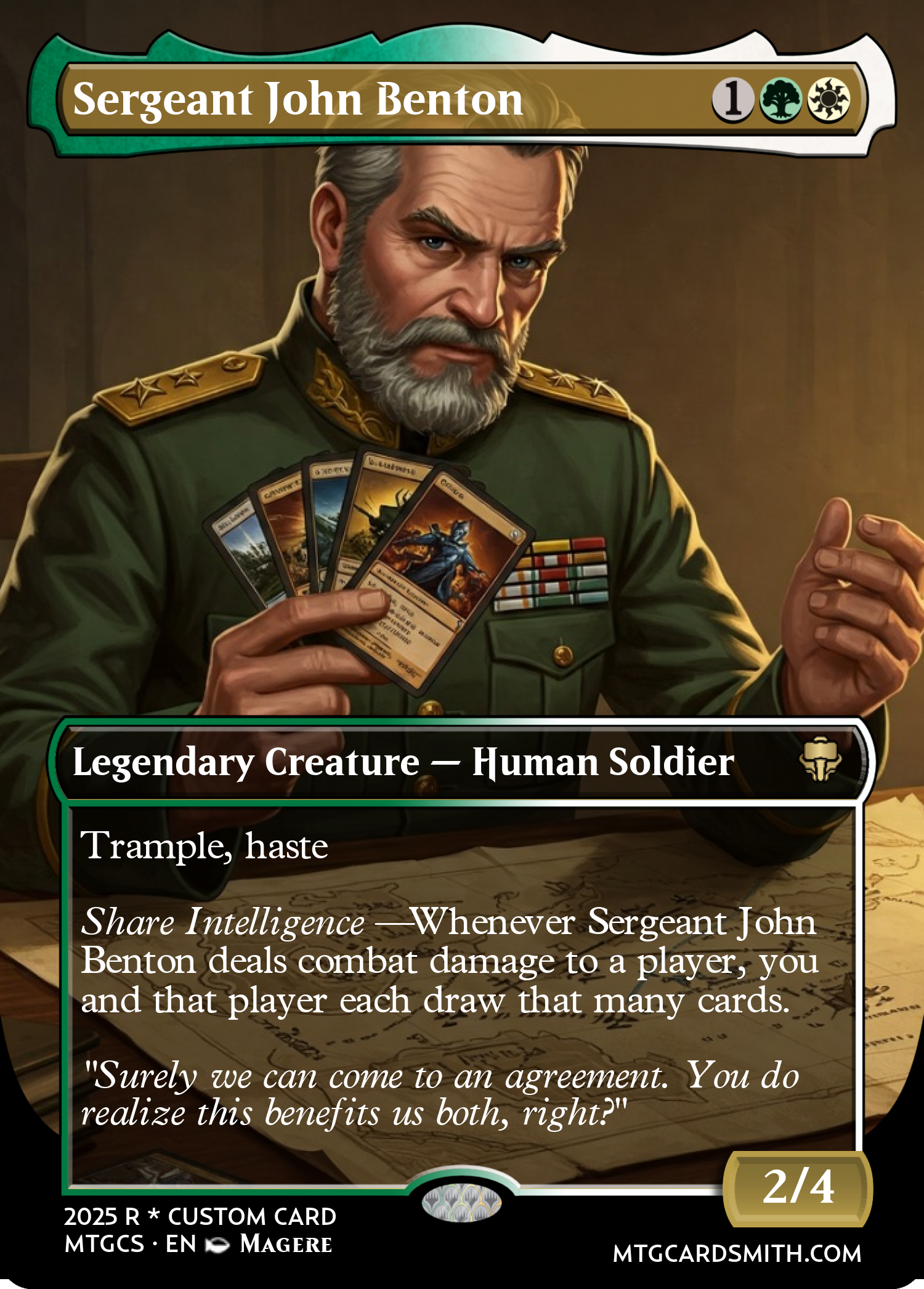 Sergeant John Benton