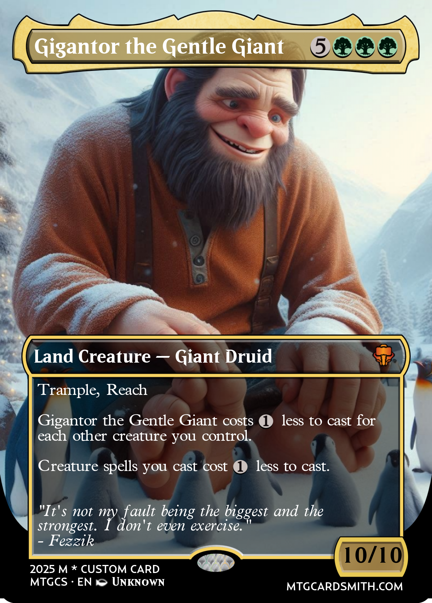 Gigantor the Gentle Giant