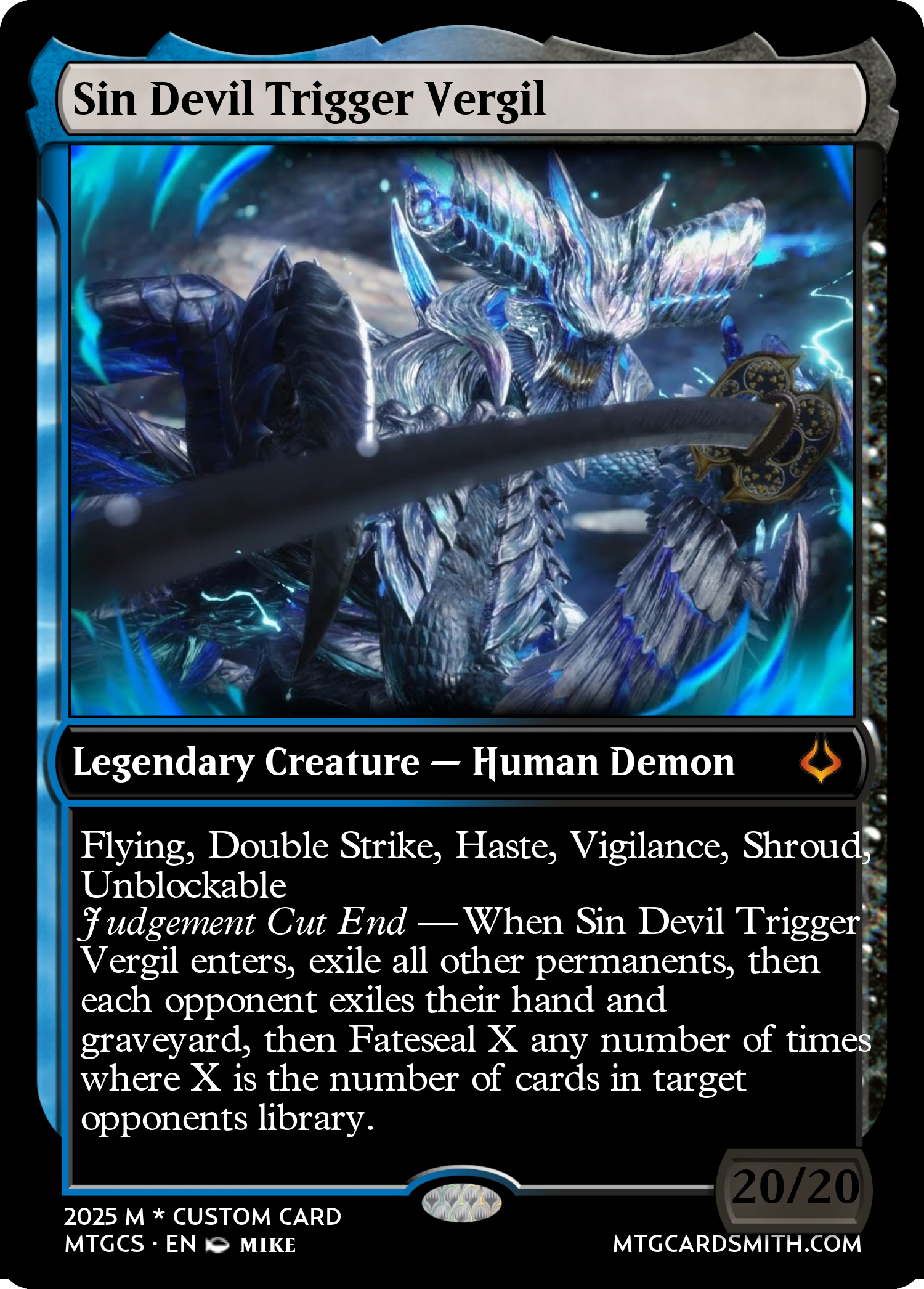 Sin Devil Trigger Vergil