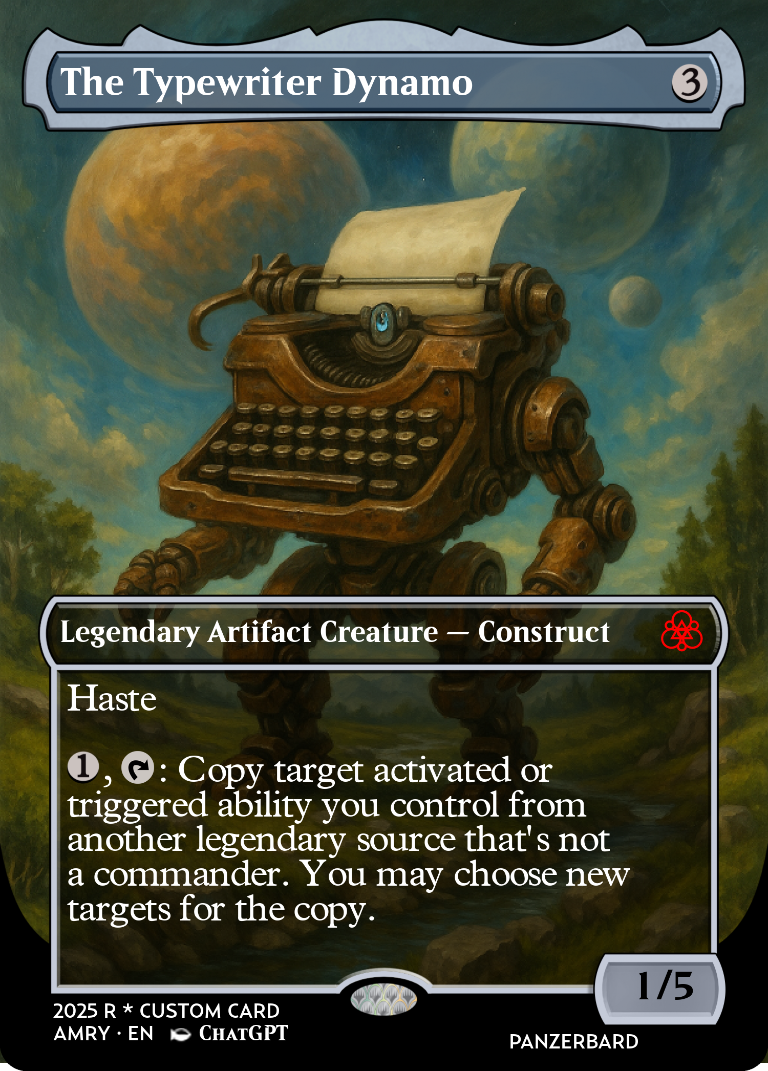 The Typewriter Dynamo