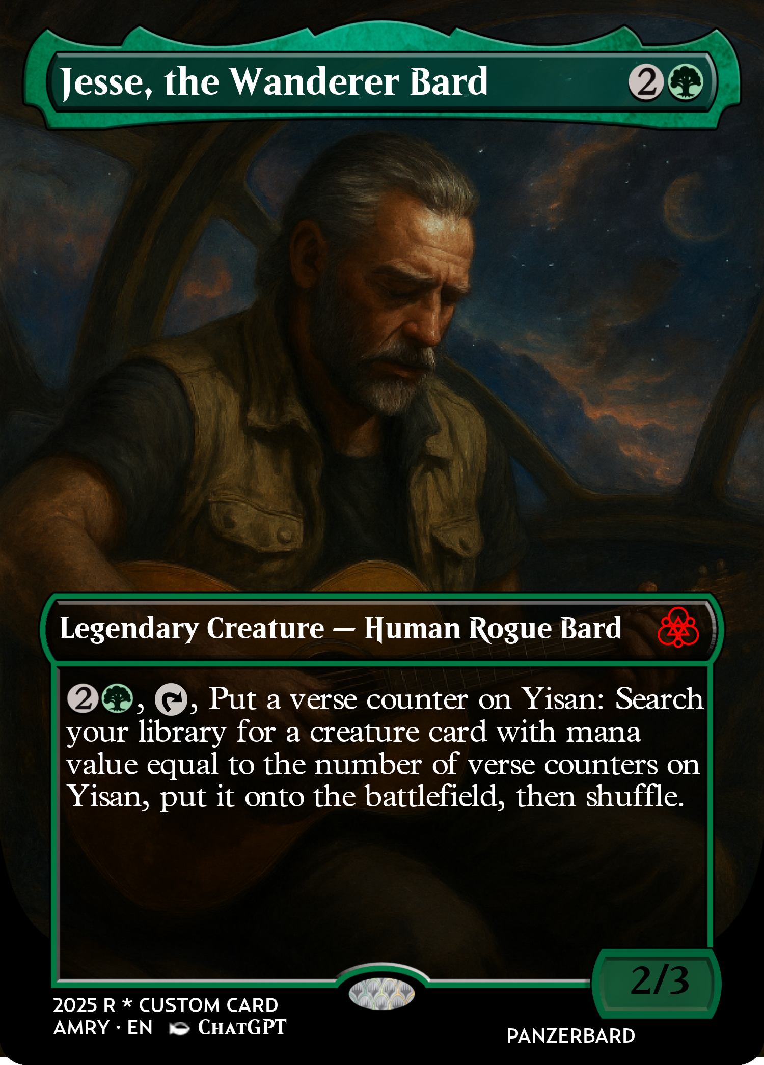 Jesse, the Wanderer Bard