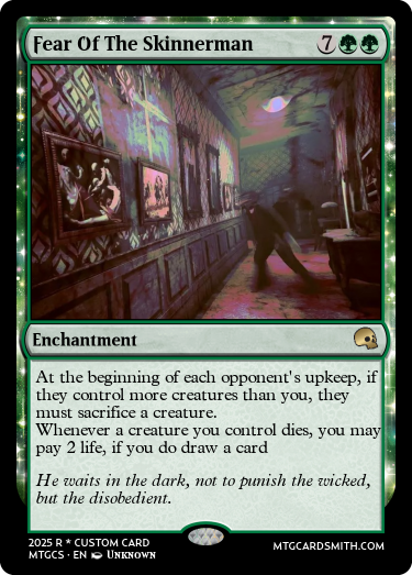 Fear Of The Skinnerman