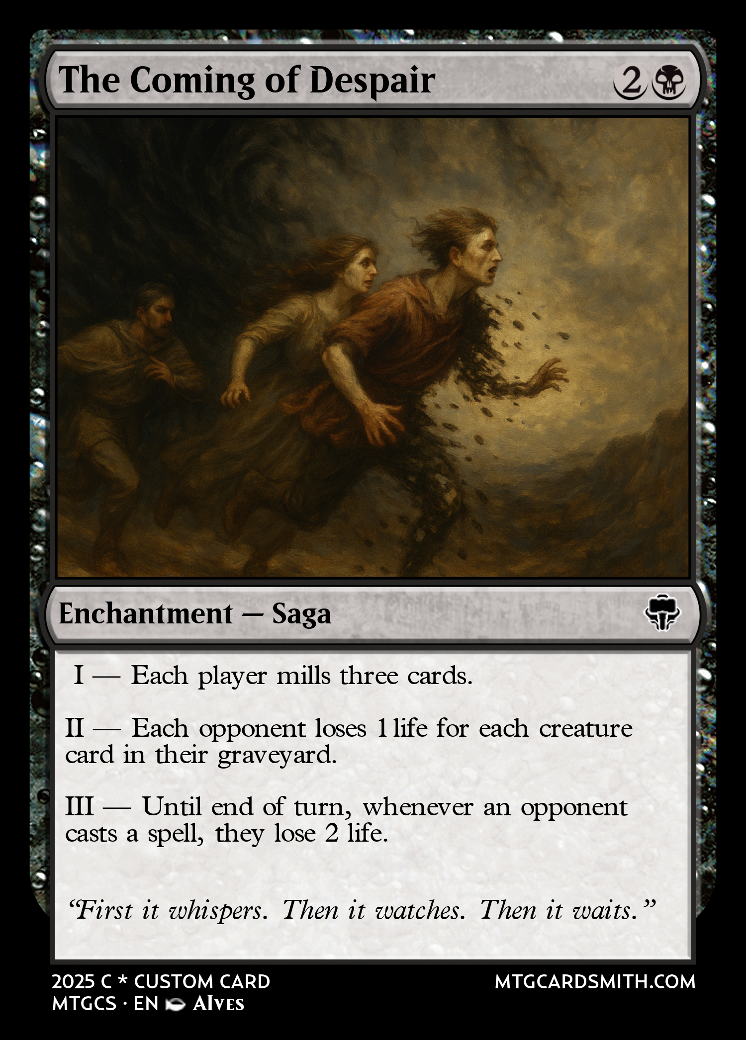 The Coming of Despair