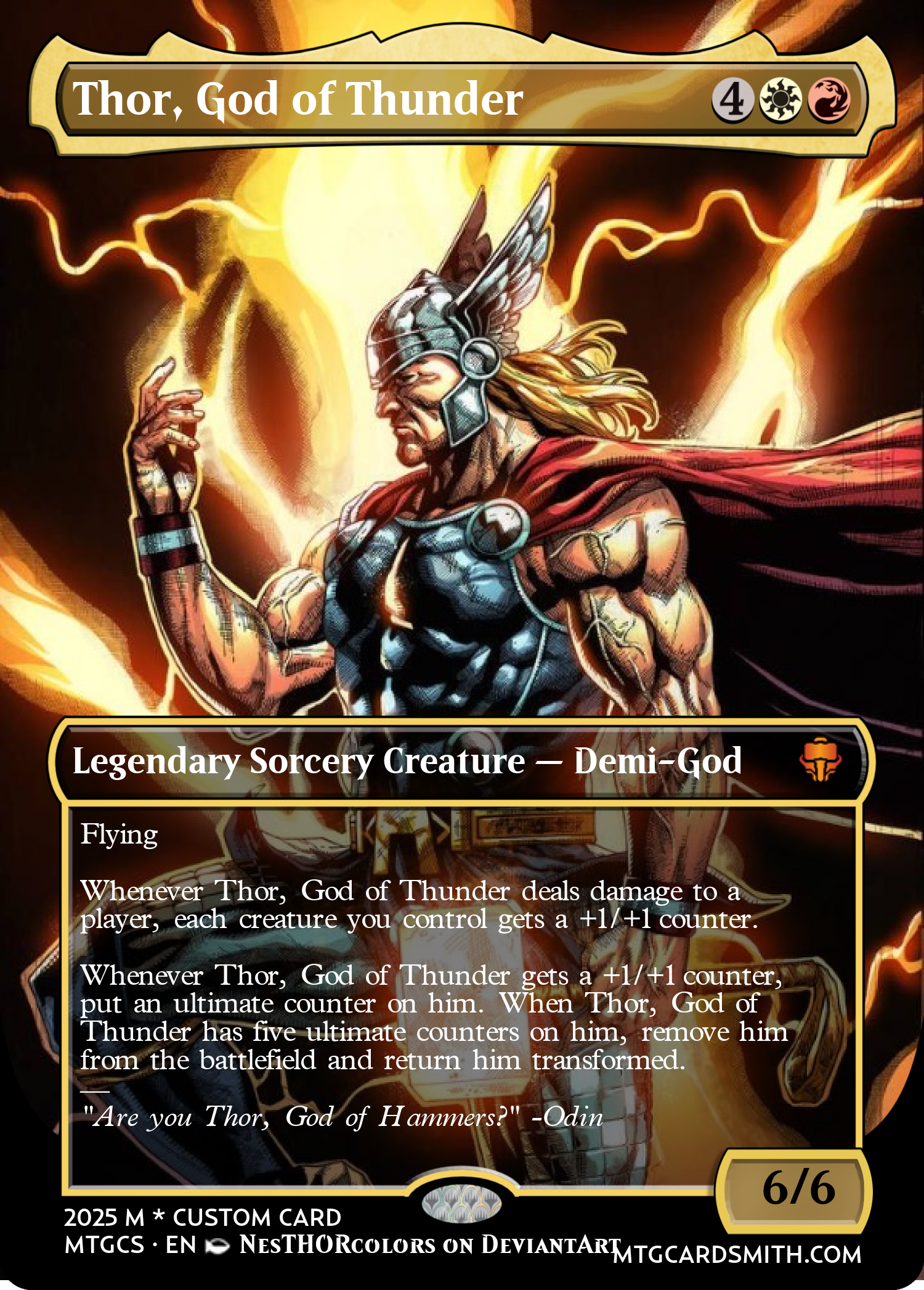 Thor, God of Thunder