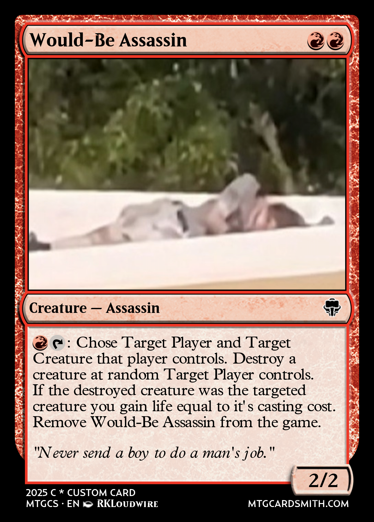 Would-Be Assassin
