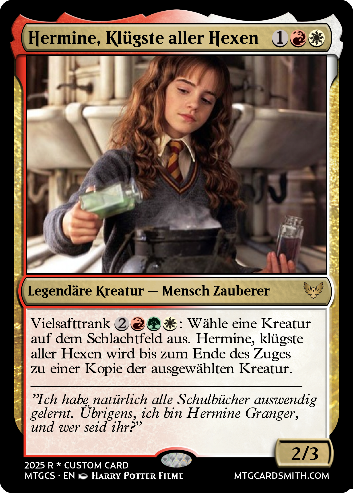 Hermine, Klügste aller Hexen