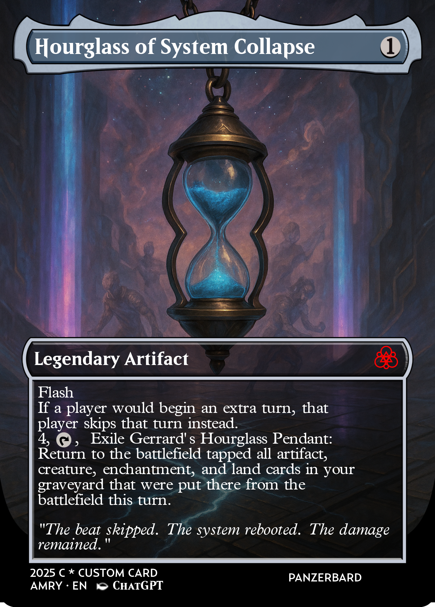Hourglass of System Collapse