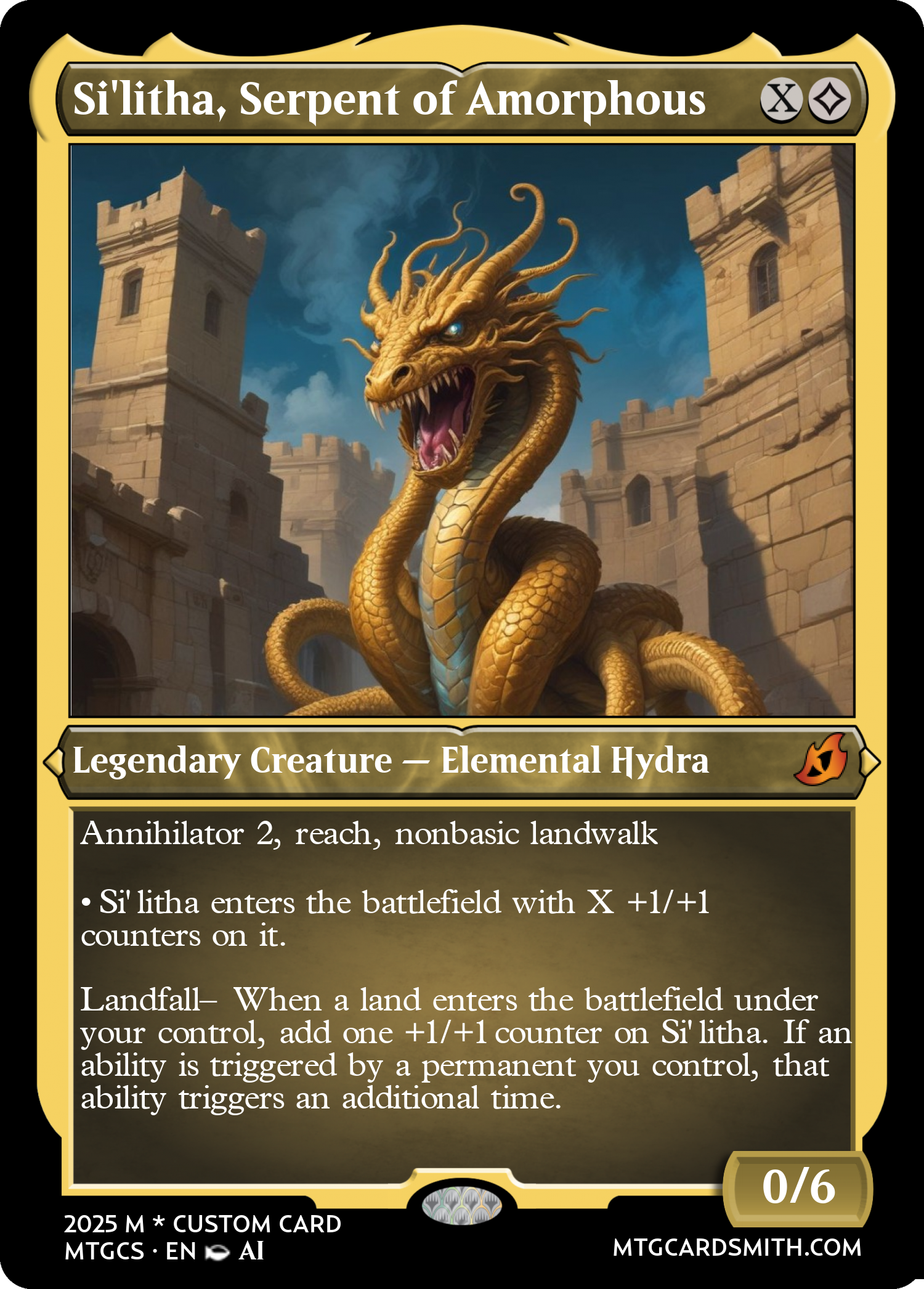 Si'litha, Serpent of Amorphous