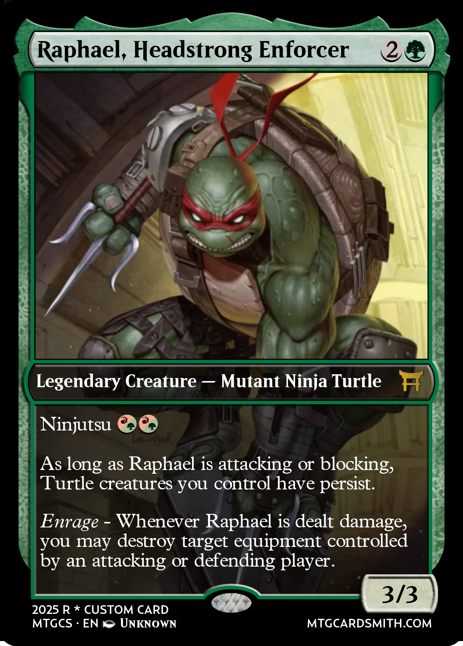 Raphael, Headstrong Enforcer