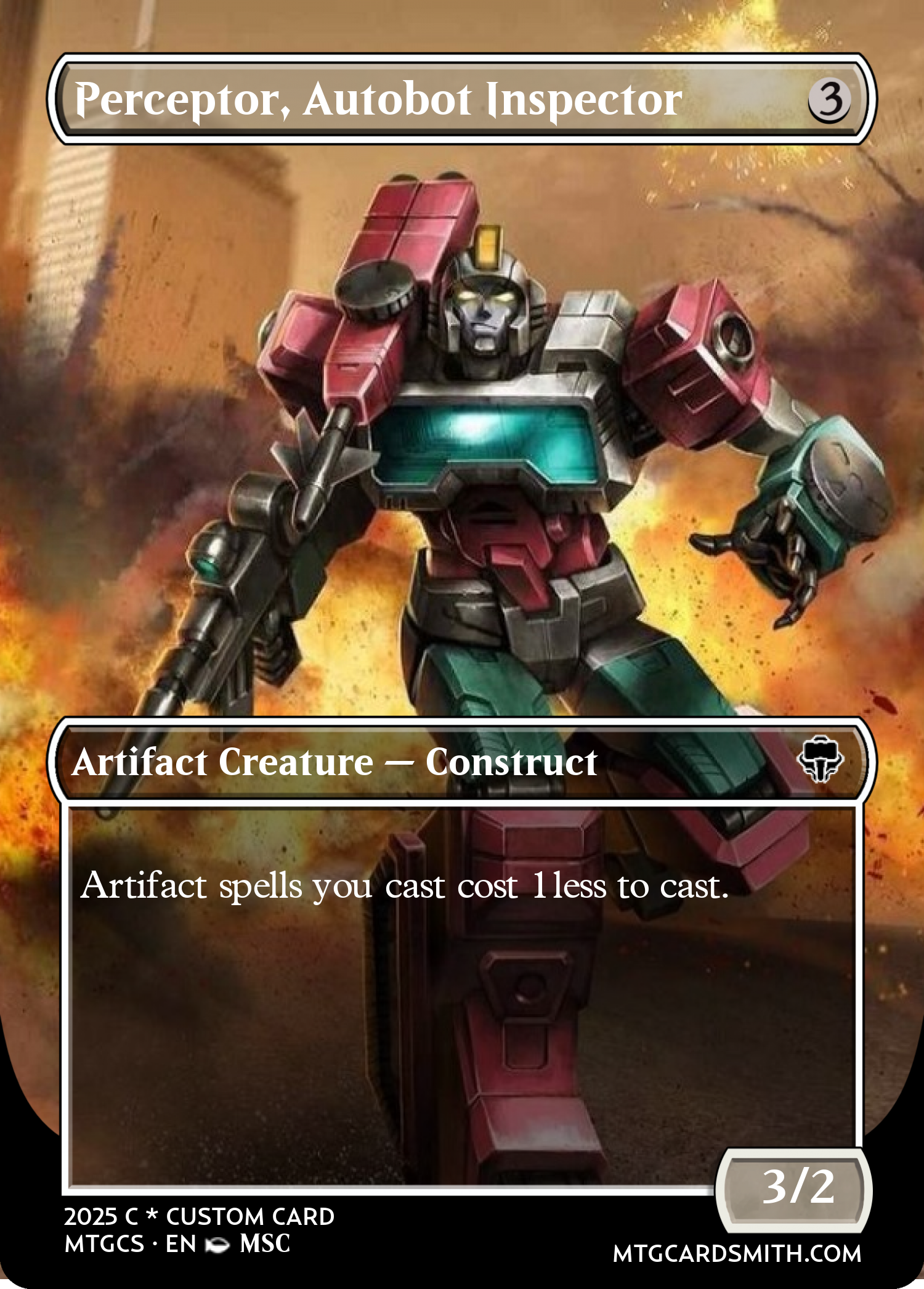 Perceptor, Autobot Inspector