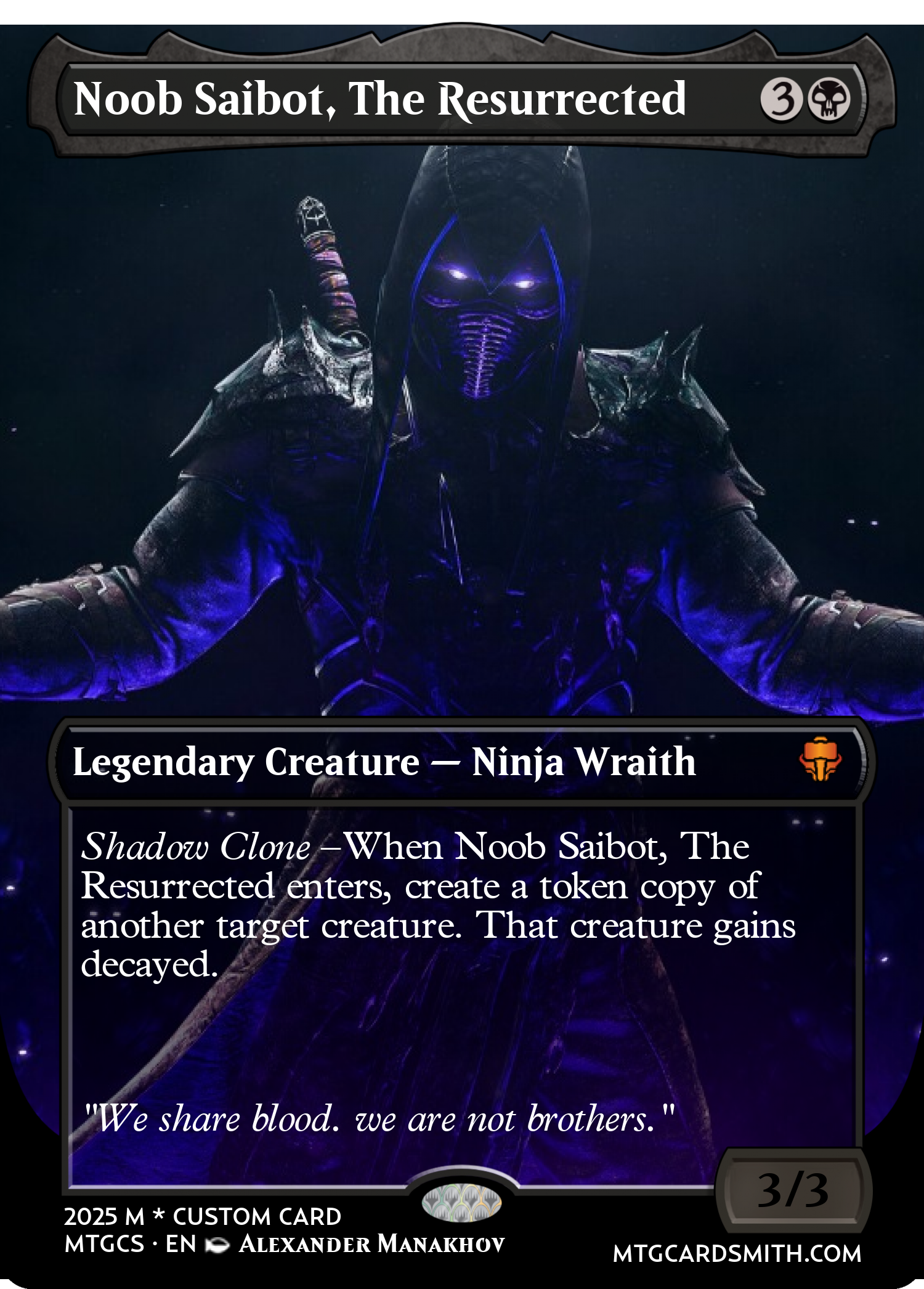 Noob Saibot, The Resurrected